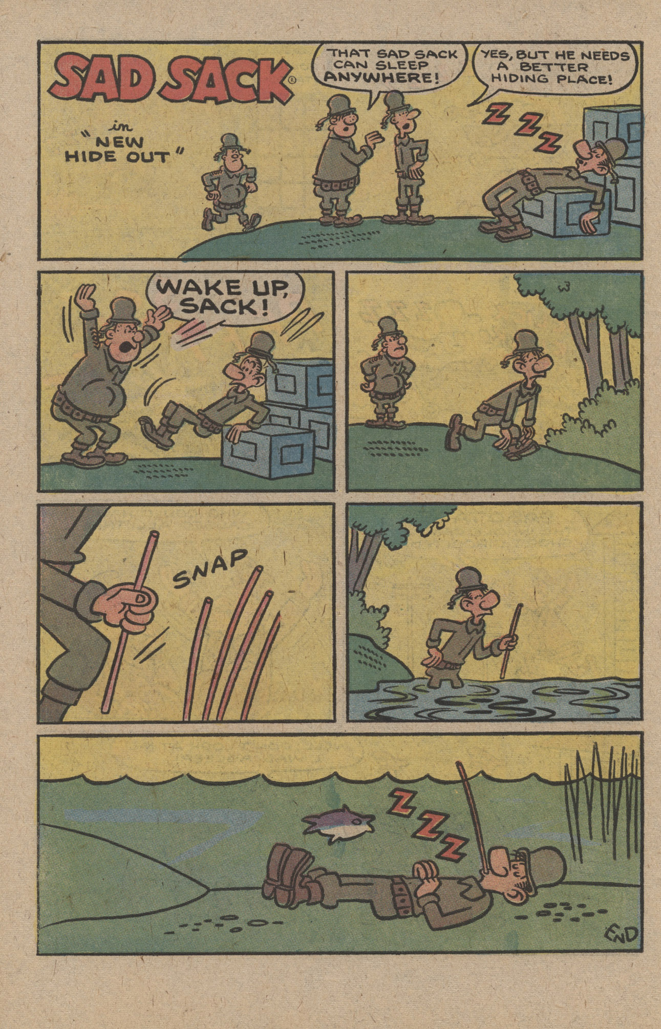Read online Sad Sack comic -  Issue #254 - 10