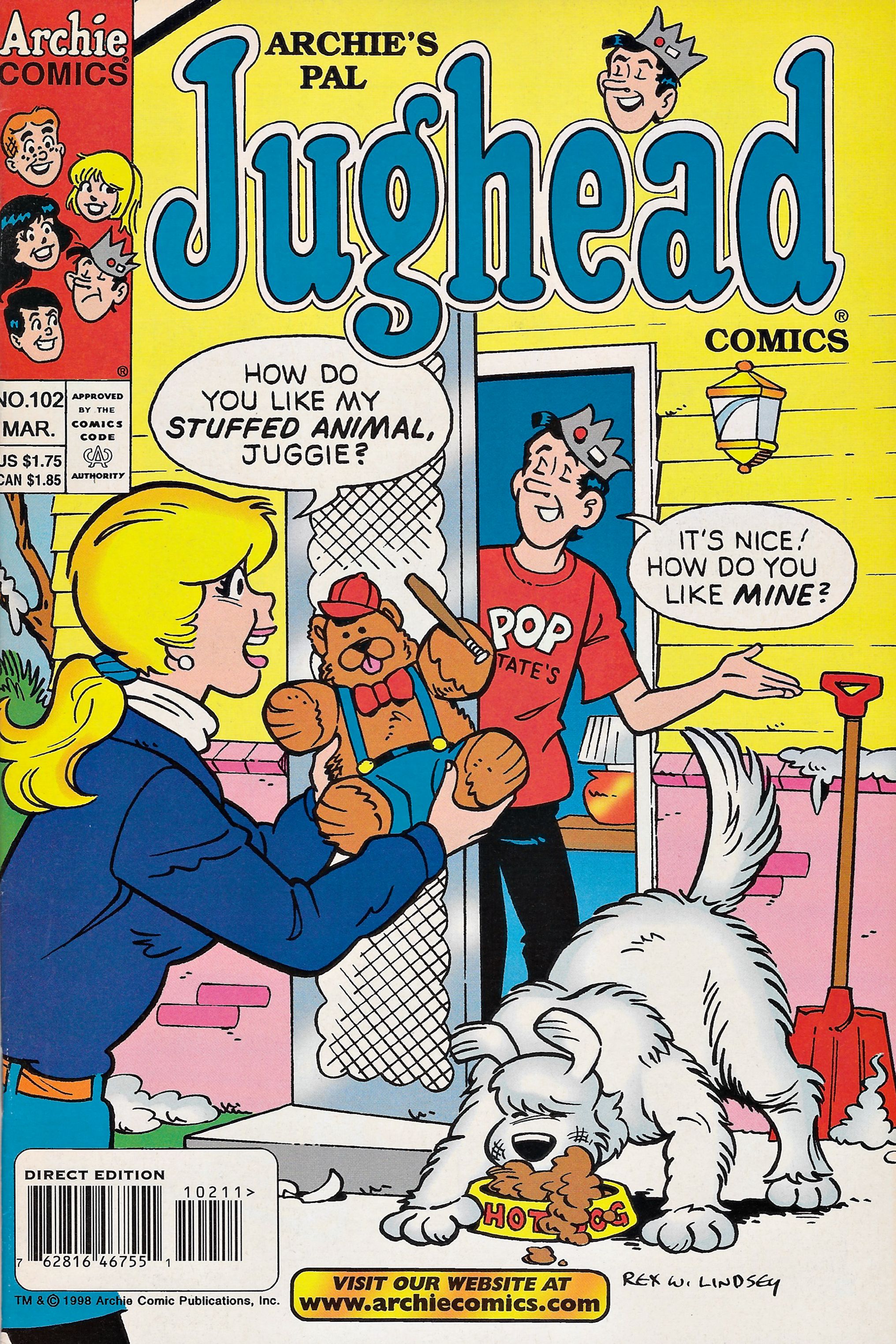 Read online Archie's Pal Jughead Comics comic -  Issue #102 - 1
