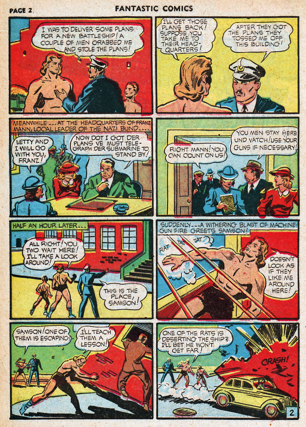 Read online Fantastic Comics comic -  Issue #20 - 3