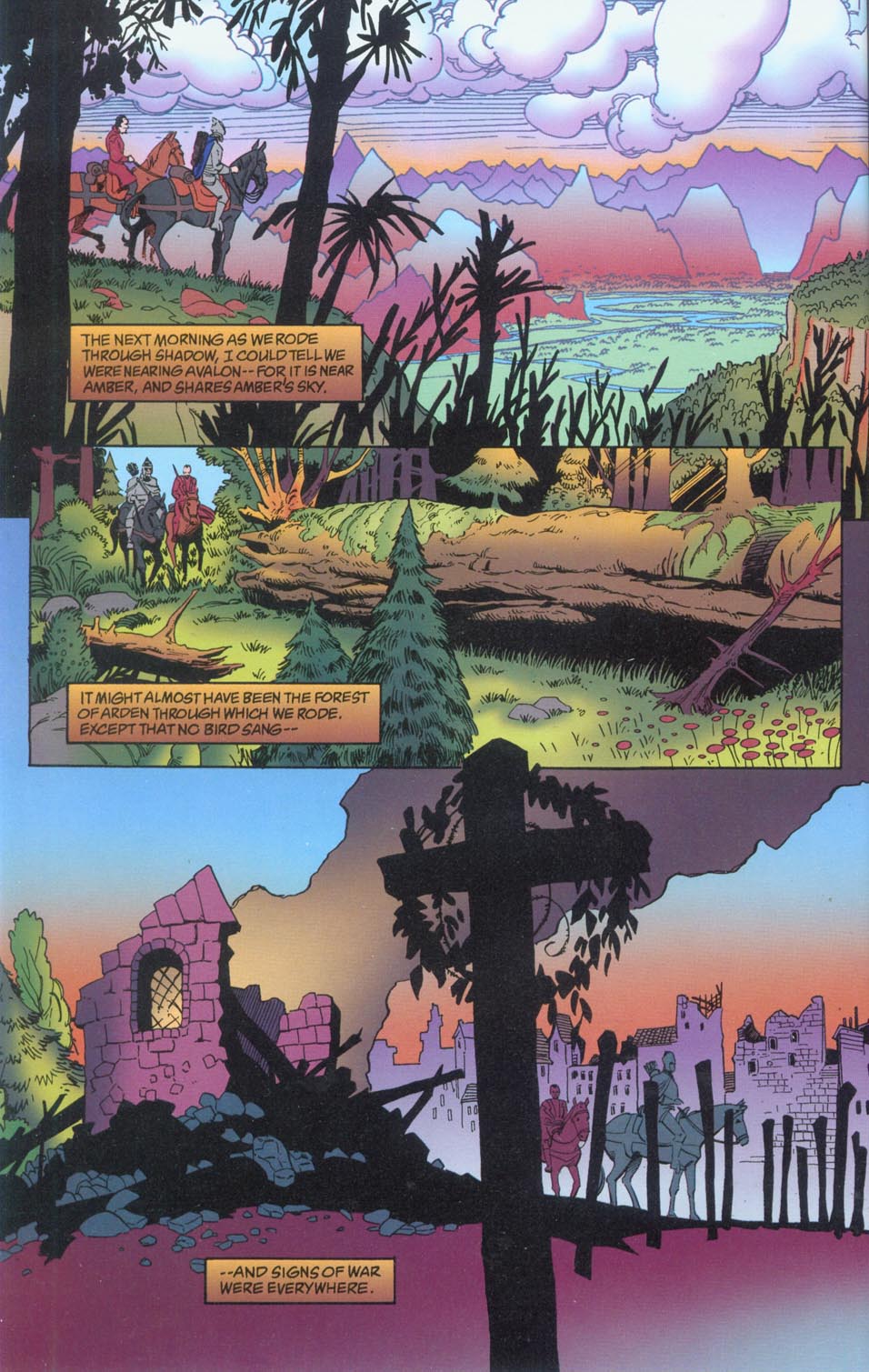 Read online Roger Zelazny's Amber: The Guns of Avalon comic -  Issue #2 - 13