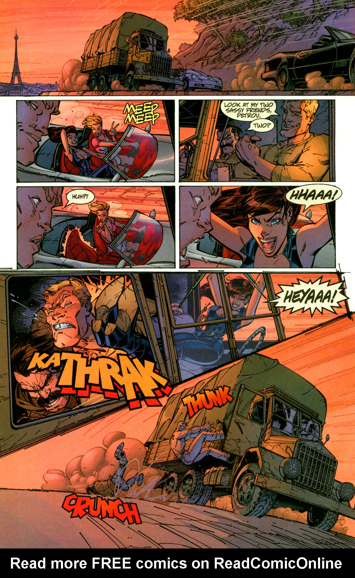 Read online Danger Girl (1998) comic -  Issue #1 - 38