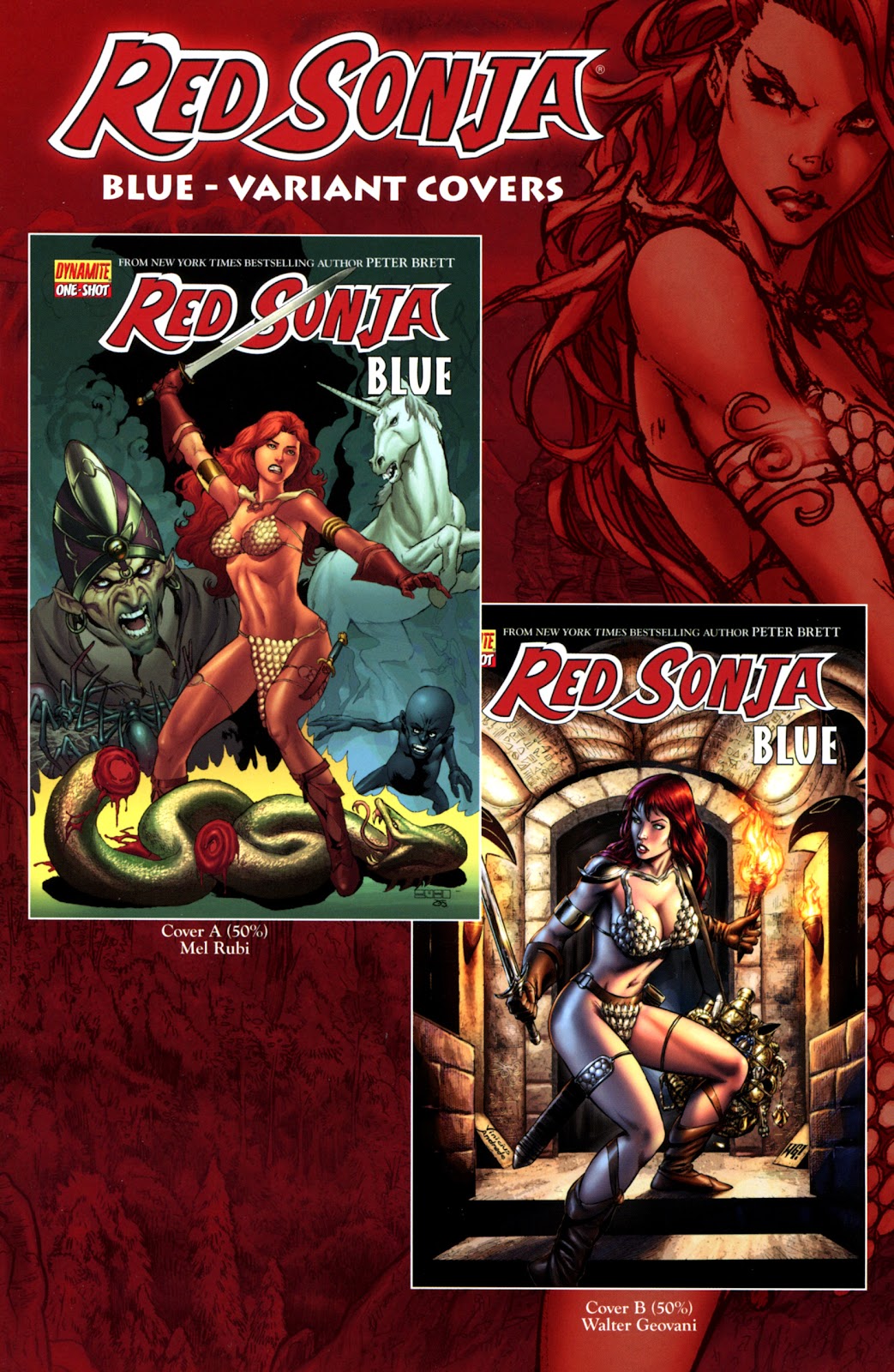 Red Sonja: Blue issue Full - Page 44