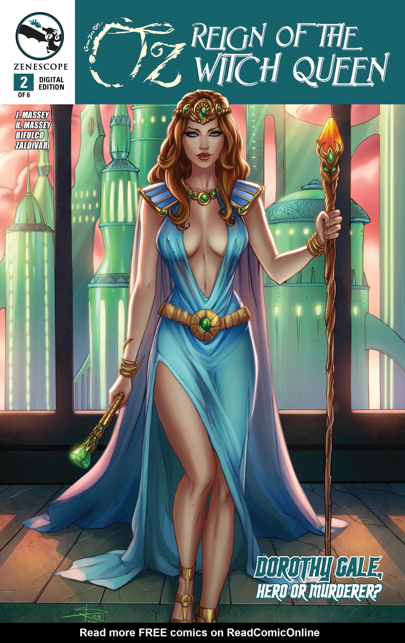 Read online Grimm Fairy Tales presents Oz: Reign of the Witch Queen comic -  Issue #2 - 1