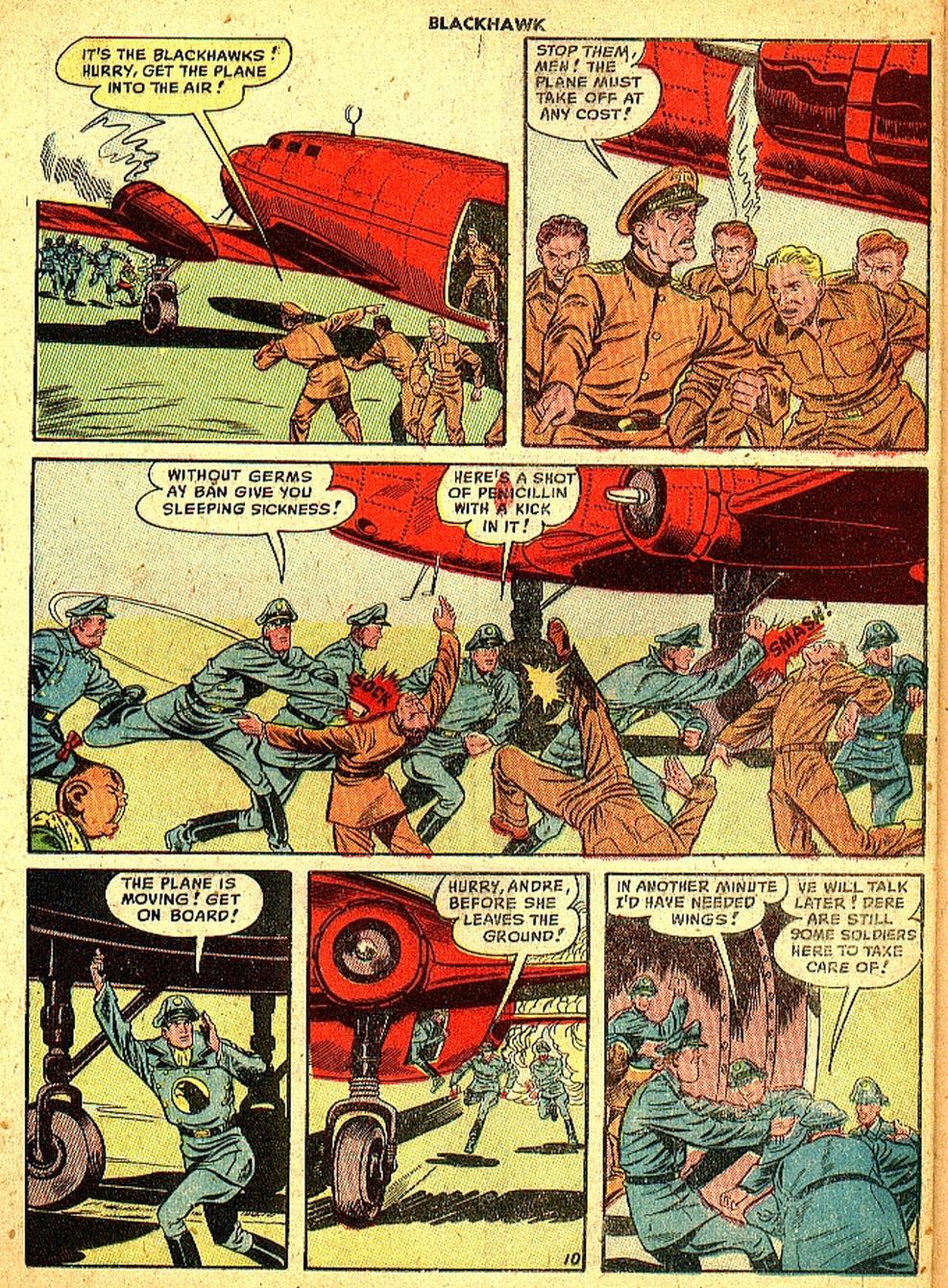 Read online Blackhawk (1957) comic -  Issue #28 - 12