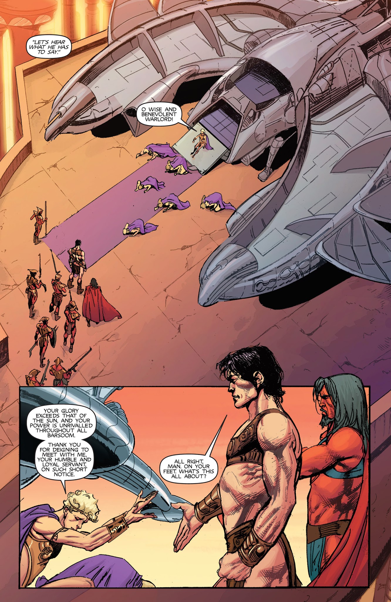 Read online Lords Of Mars comic -  Issue #1 - 23