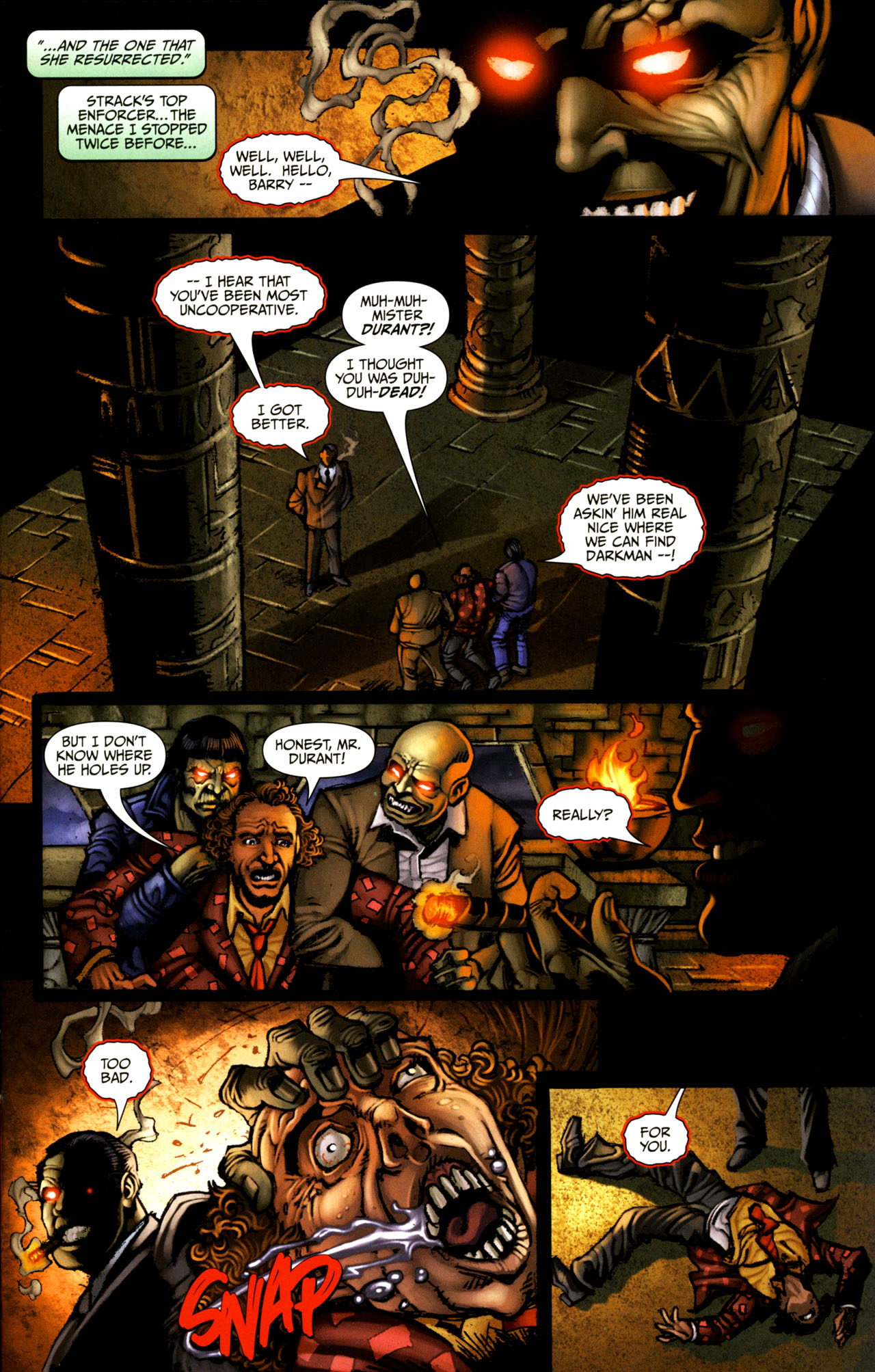 Read online Darkman vs. the Army of Darkness comic -  Issue #4 - 5