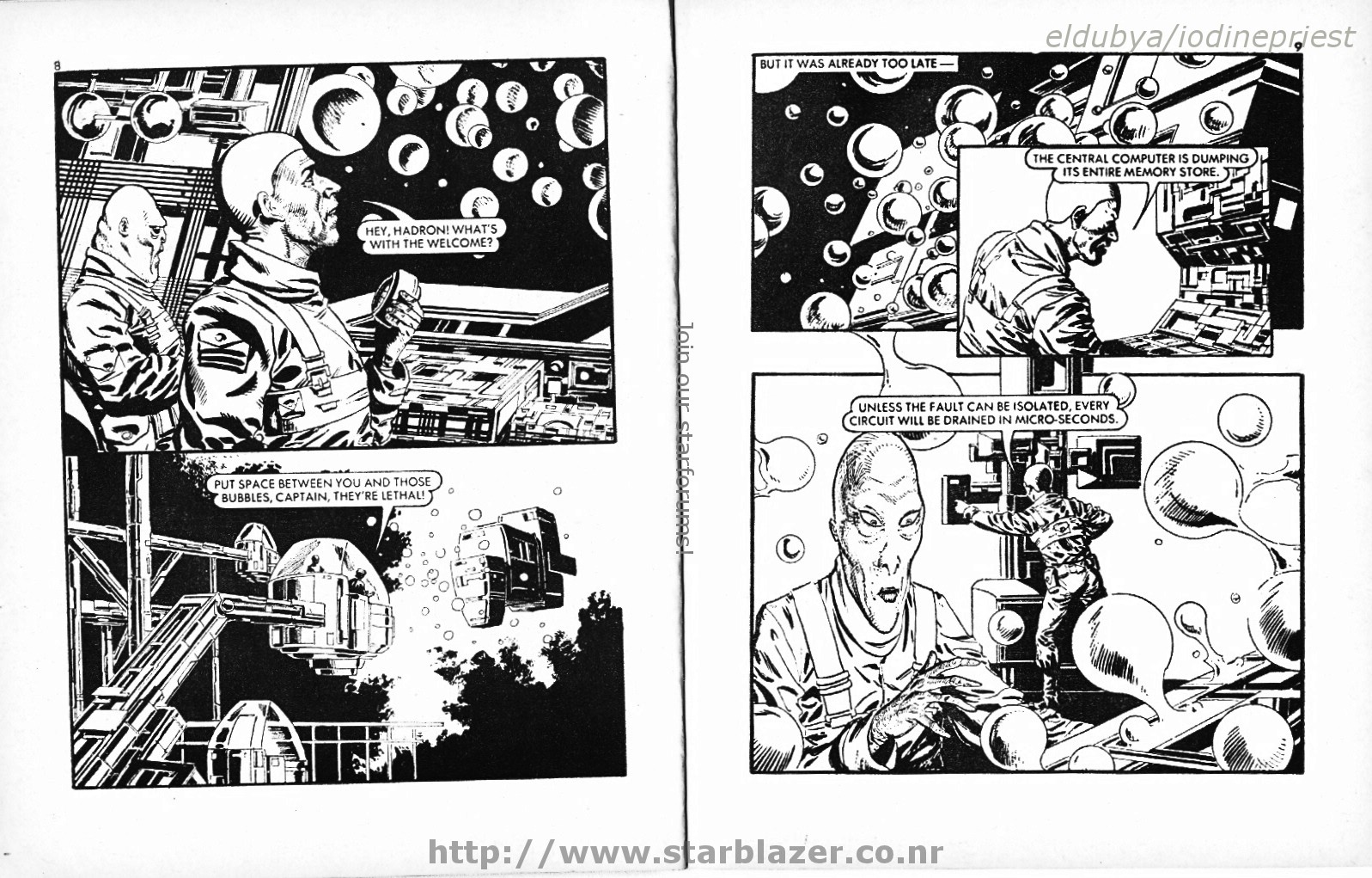Read online Starblazer comic -  Issue #77 - 6