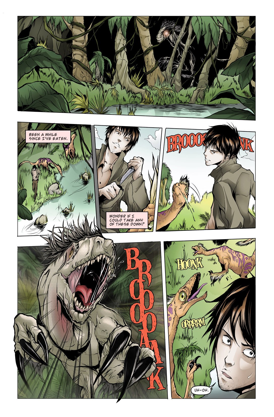Read online Jurassic Park: Dangerous Games comic -  Issue #1 - 19