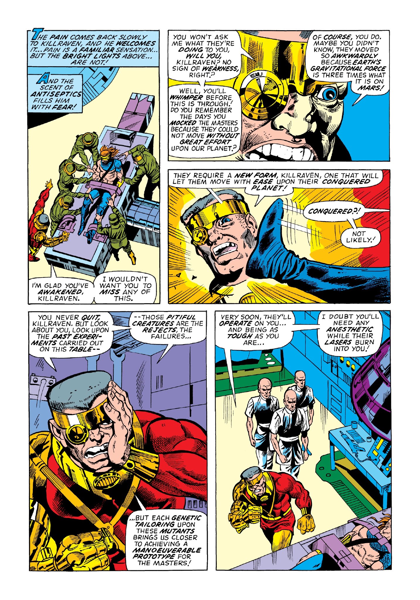 Read online Marvel Masterworks: Killraven comic -  Issue # TPB 1 (Part 1) - 79