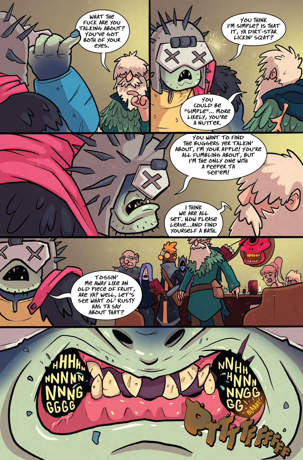 Read online Murder Hobo: All Inn At the Dragon's Shaft comic -  Issue # Full - 24