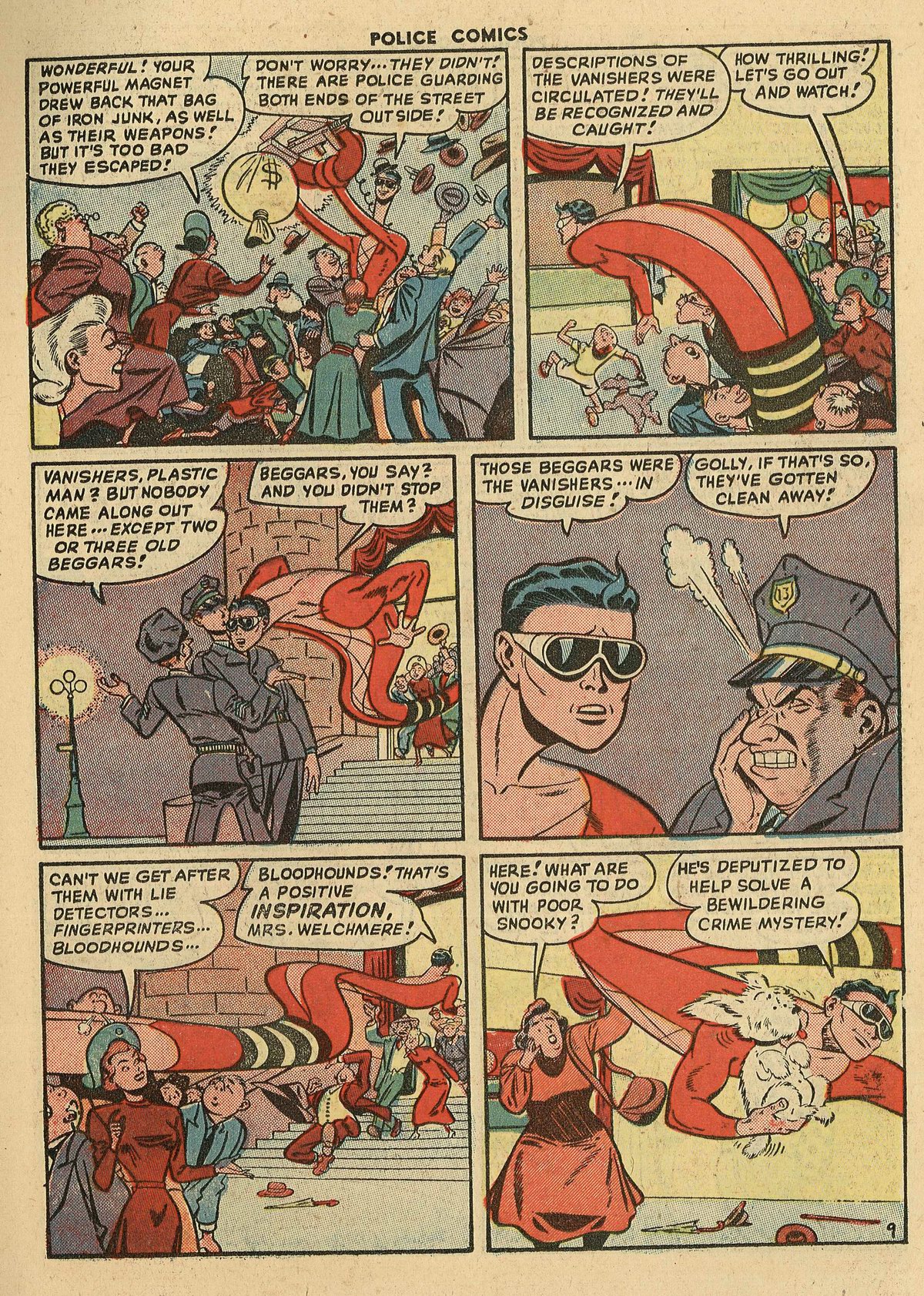 Read online Police Comics comic -  Issue #89 - 11