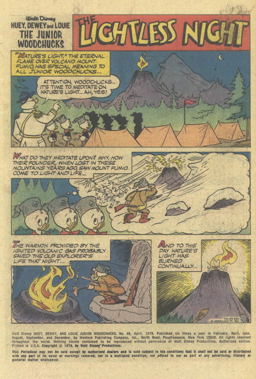 Read online Huey, Dewey, and Louie Junior Woodchucks comic -  Issue #49 - 3