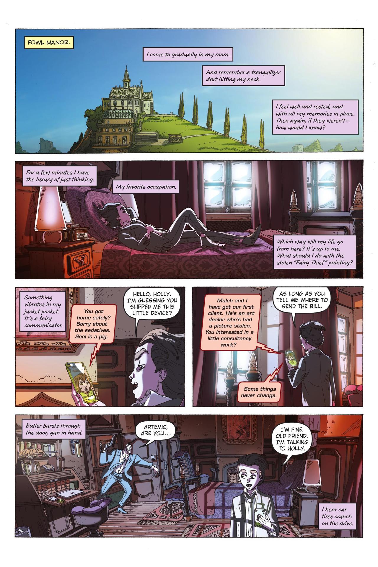 Read online Artemis Fowl: The Opal Deception comic -  Issue # TPB - 111