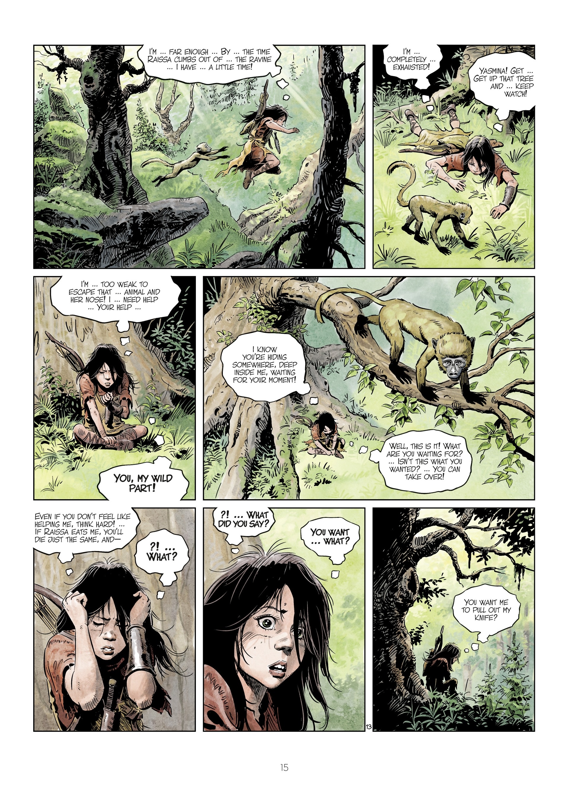 Read online The World of Thorgal: Wolfcub comic -  Issue #5 - 17