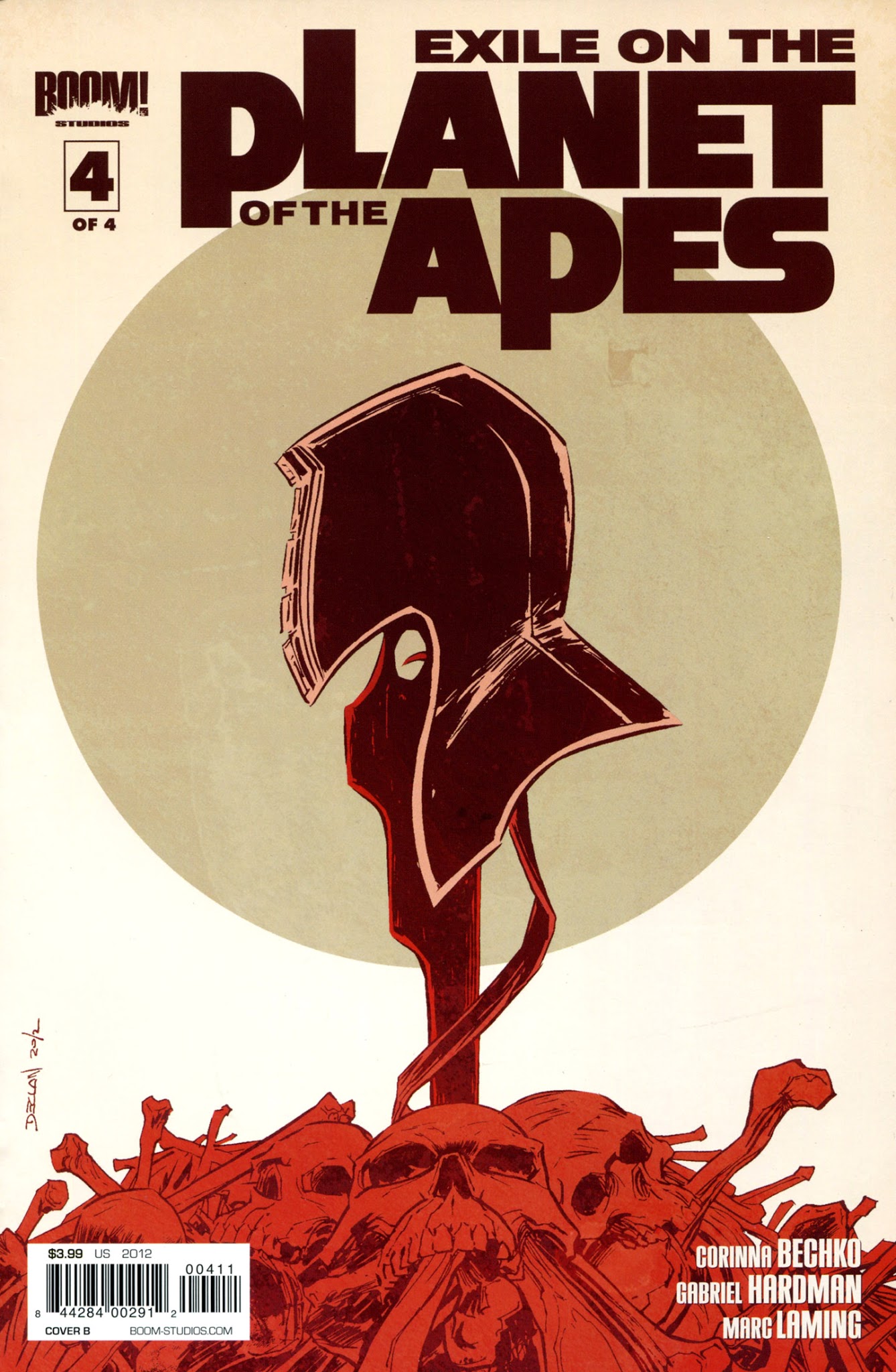 Read online Exile on the Planet of the Apes comic -  Issue #4 - 1