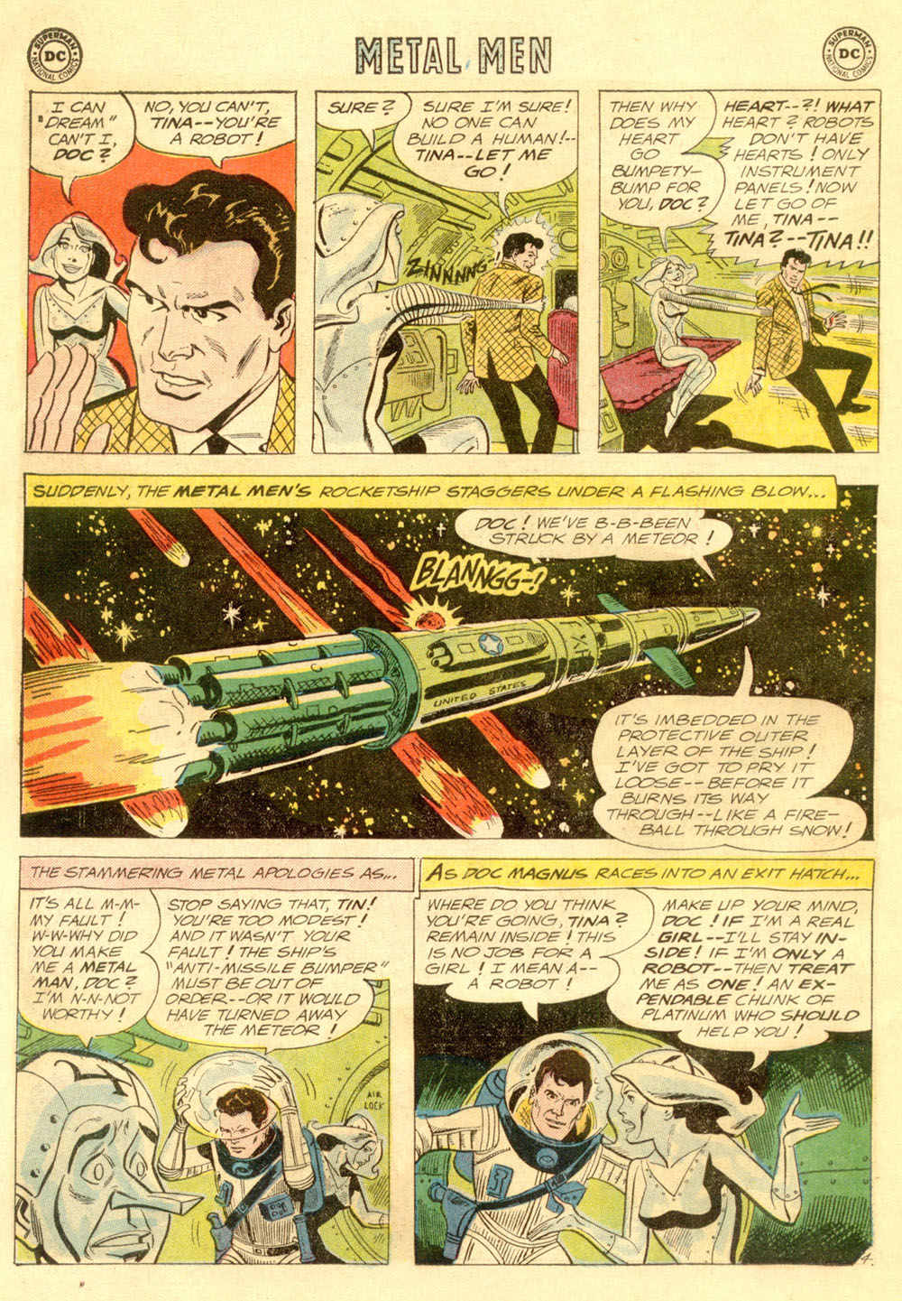 Read online Metal Men (1963) comic -  Issue #6 - 6