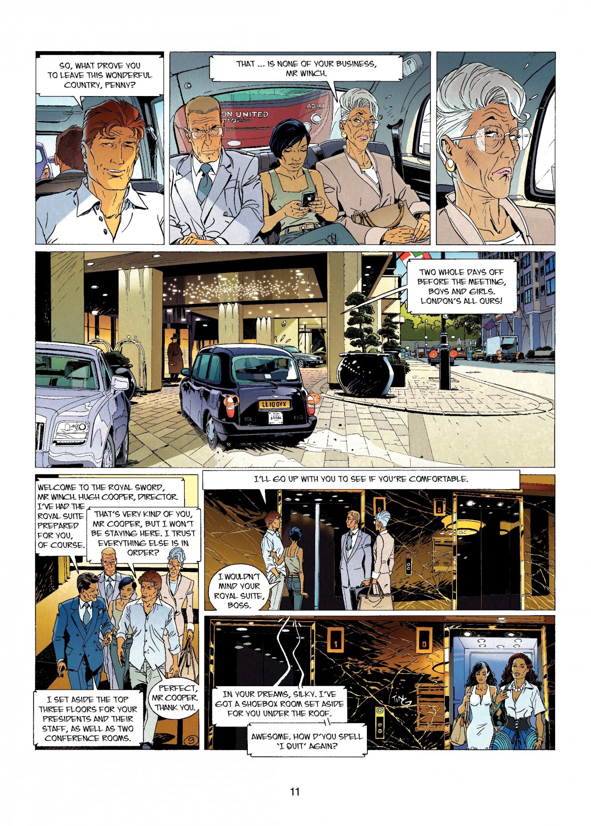 Read online Largo Winch comic -  Issue # TPB 15 - 11