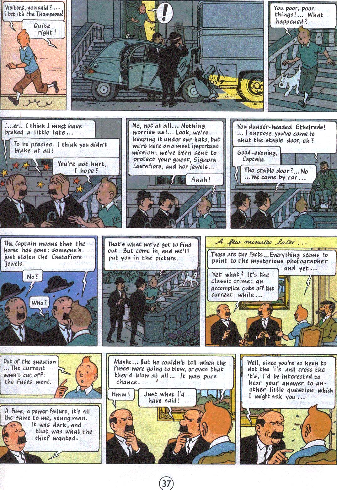 Read online The Adventures of Tintin comic -  Issue #21 - 39