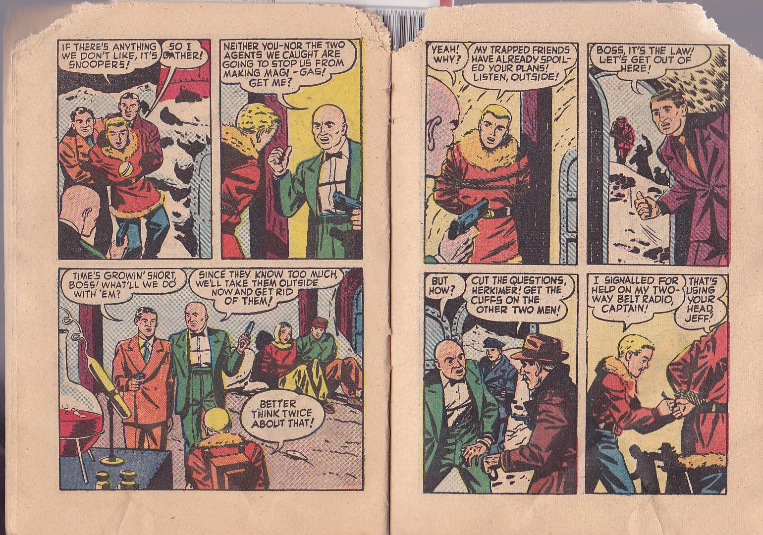 Read online Captain Atom (1950) comic -  Issue #5 - 16