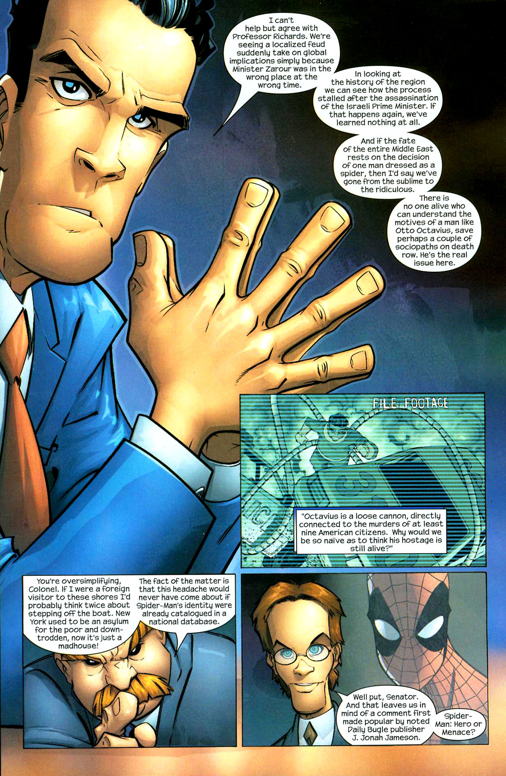 Read online The Spectacular Spider-Man (2003) comic -  Issue #8 - 10
