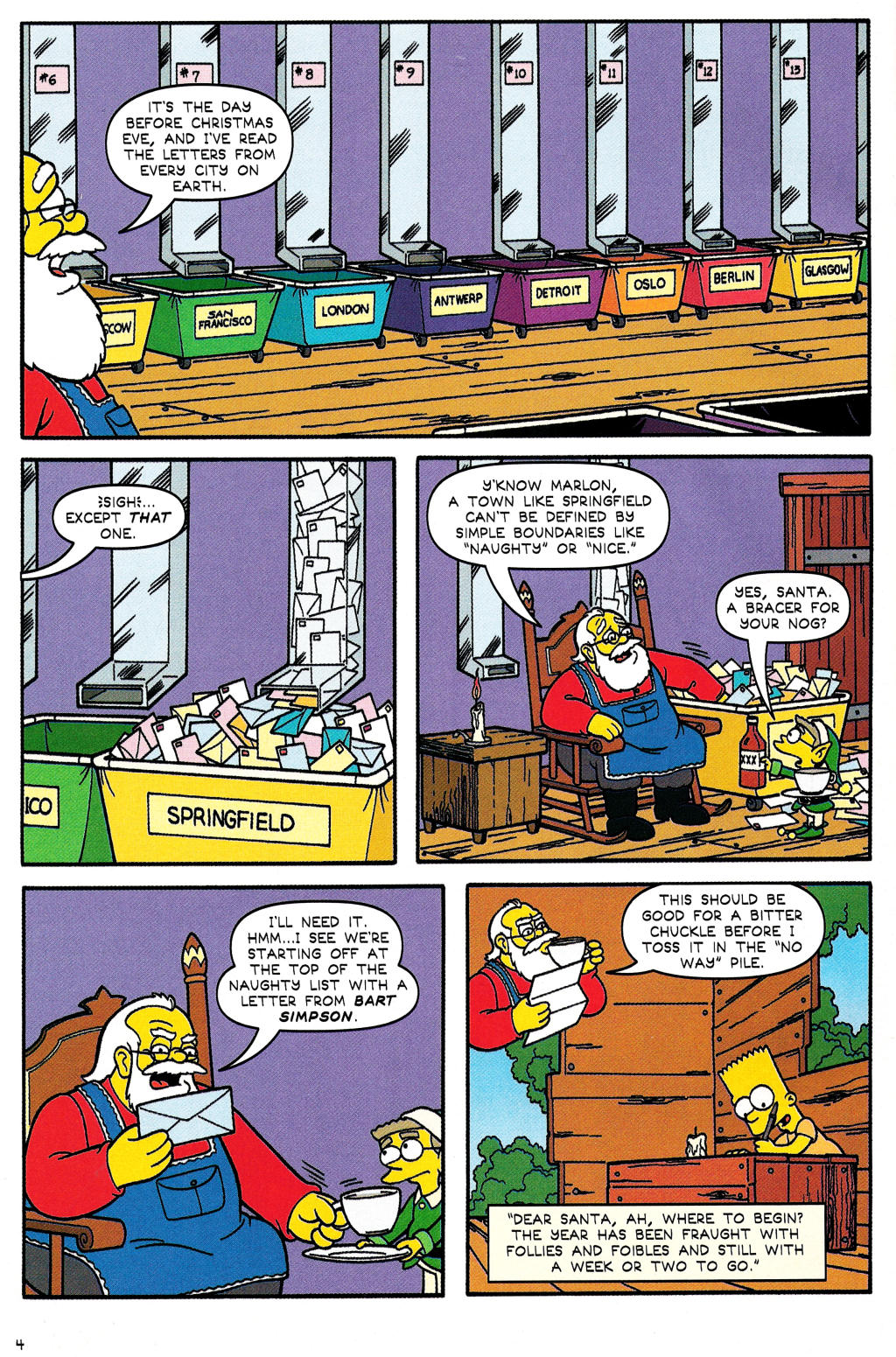 The Simpsons Winter Wingding issue 1 - Page 6