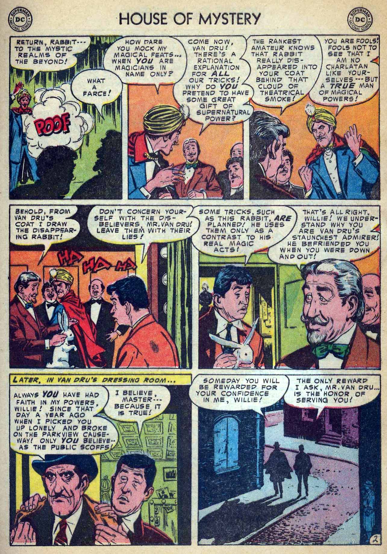 Read online House of Mystery (1951) comic -  Issue #19 - 29