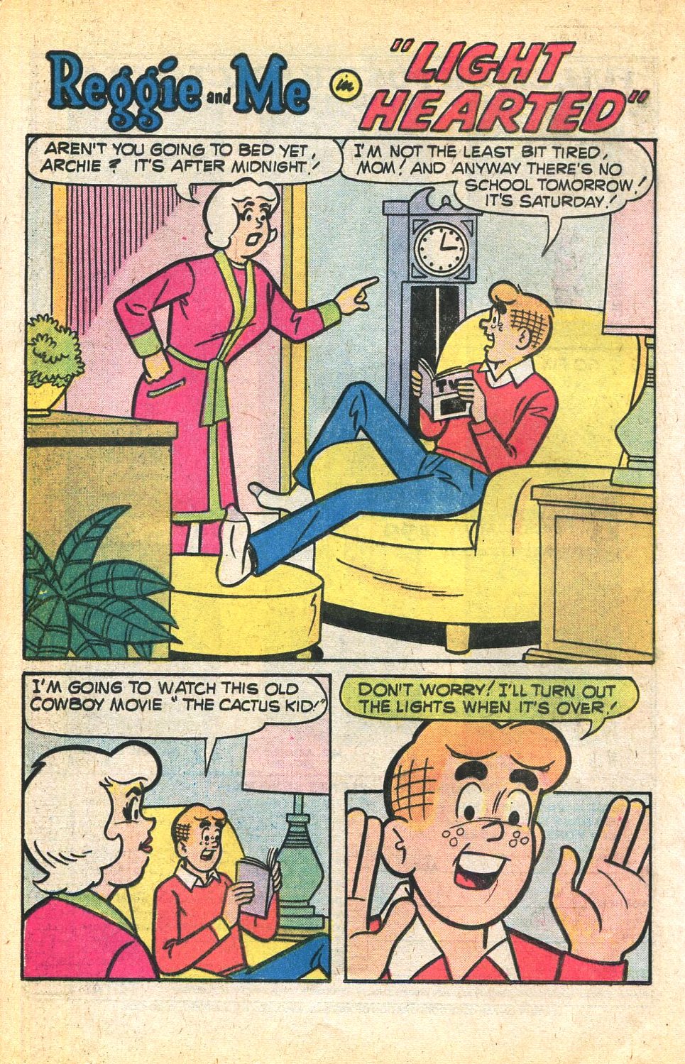 Read online Reggie and Me (1966) comic -  Issue #110 - 20
