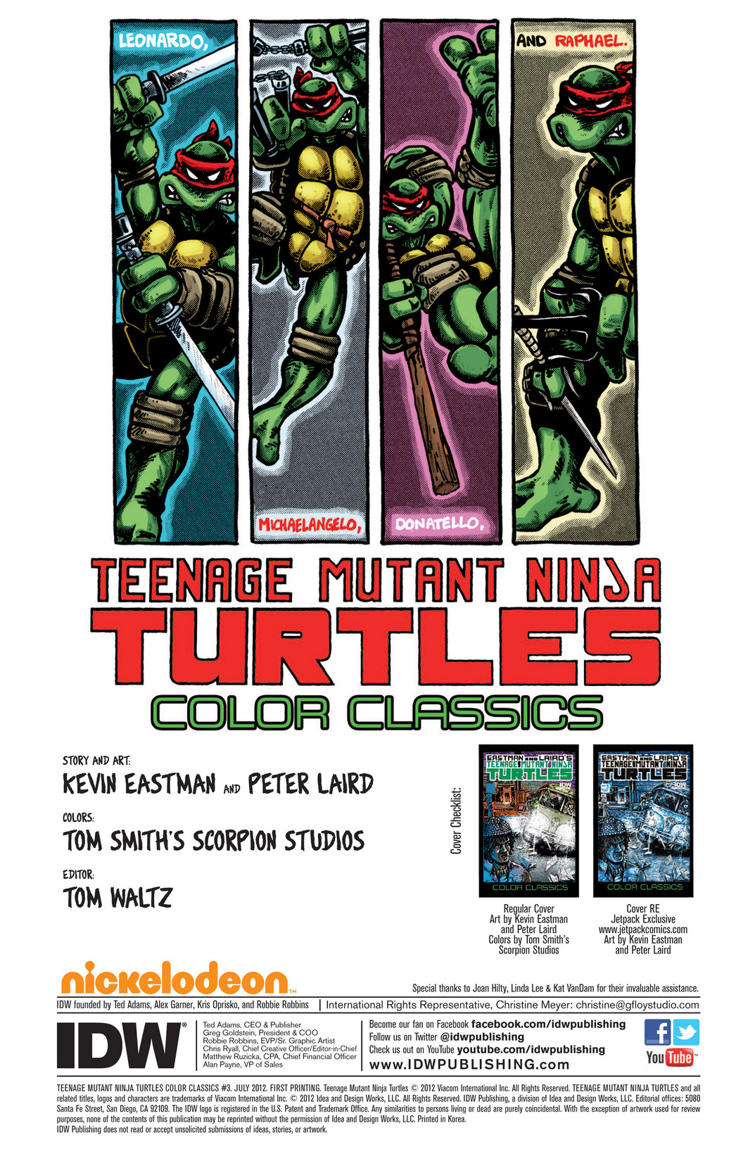 Read online Teenage Mutant Ninja Turtles Color Classics (2012) comic -  Issue #3 - 2