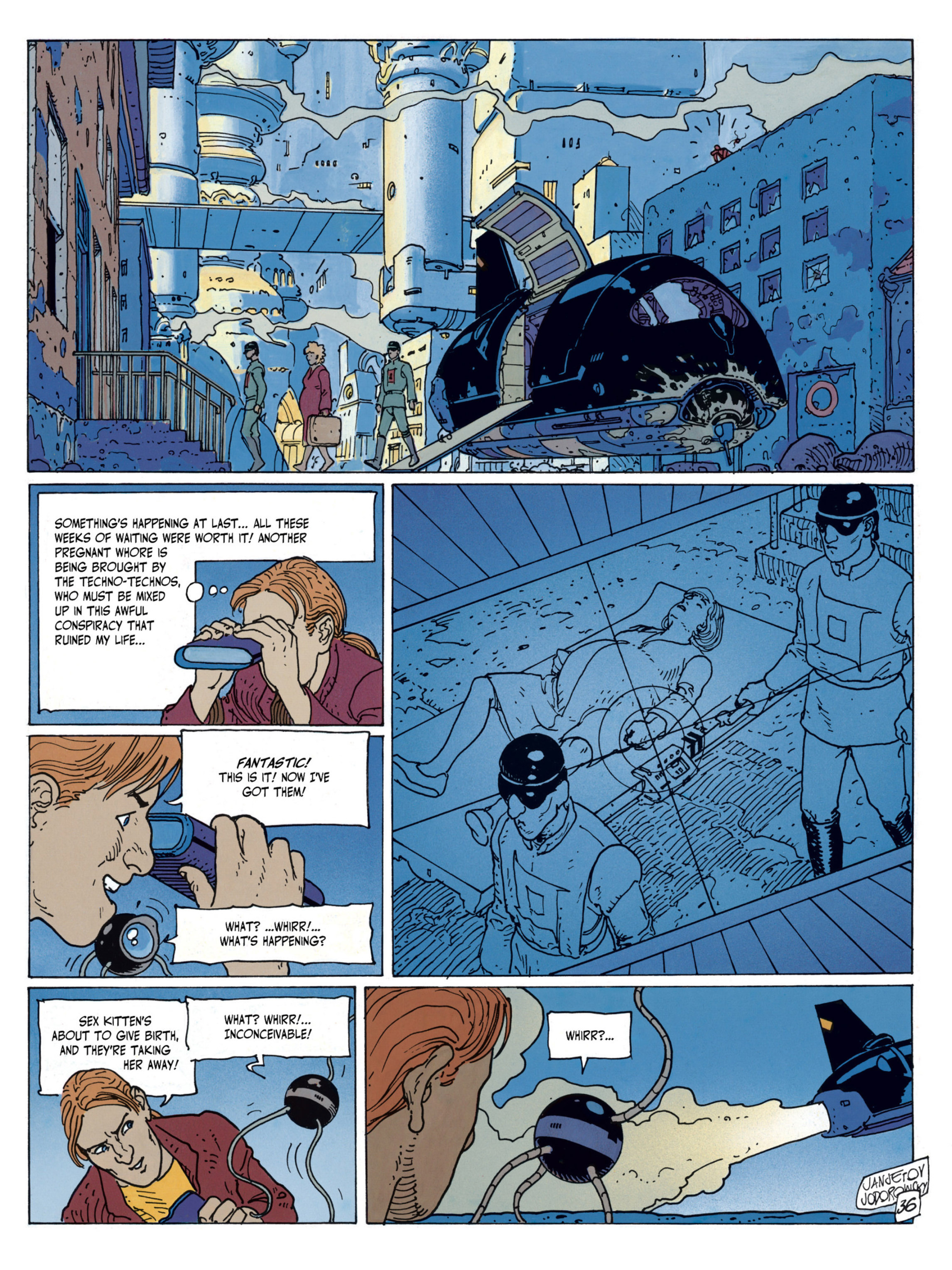 Read online Before the Incal comic -  Issue #2 - 39
