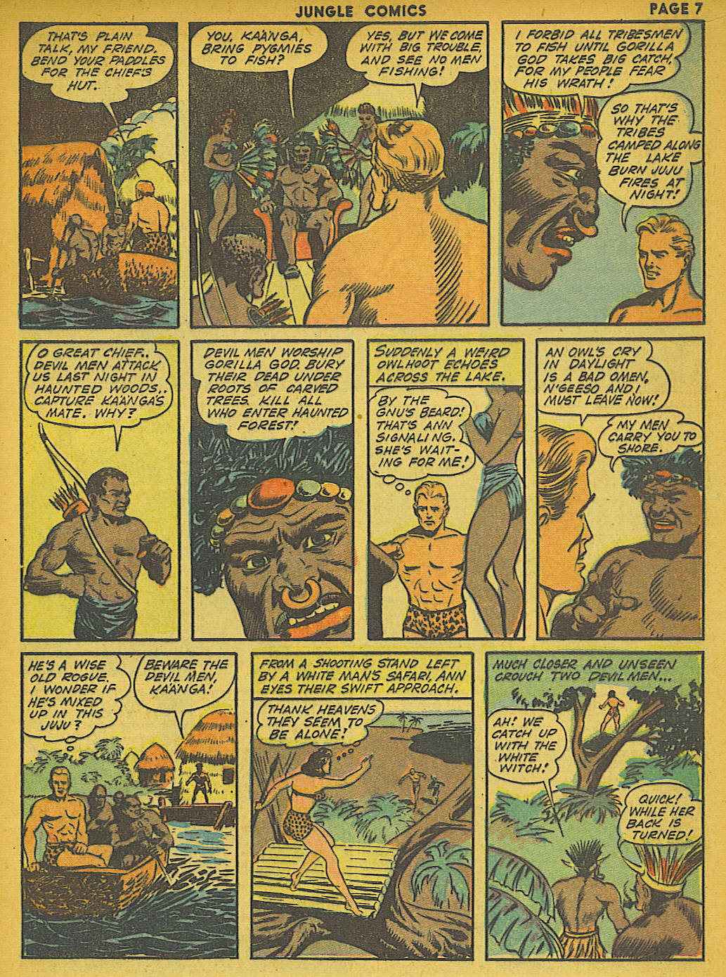 Read online Jungle Comics comic -  Issue #41 - 9