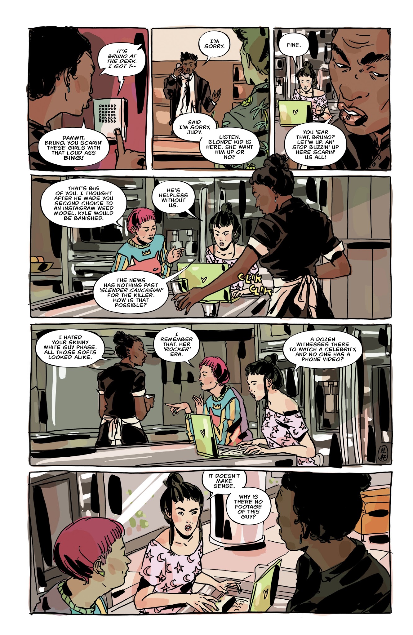 Read online There's Nothing There comic -  Issue #5 - 8