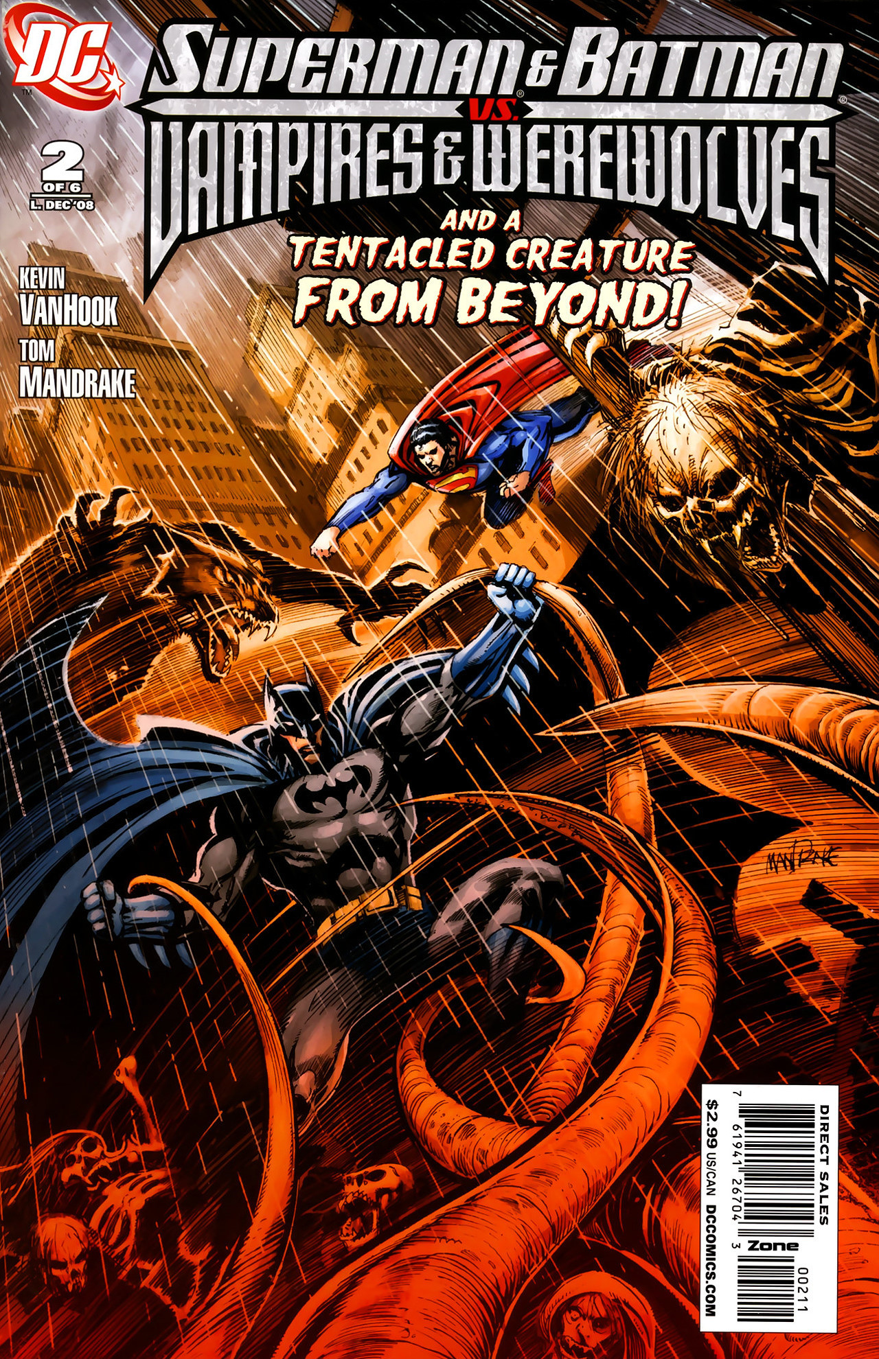 Read online Superman and Batman vs. Vampires and Werewolves comic -  Issue #2 - 1