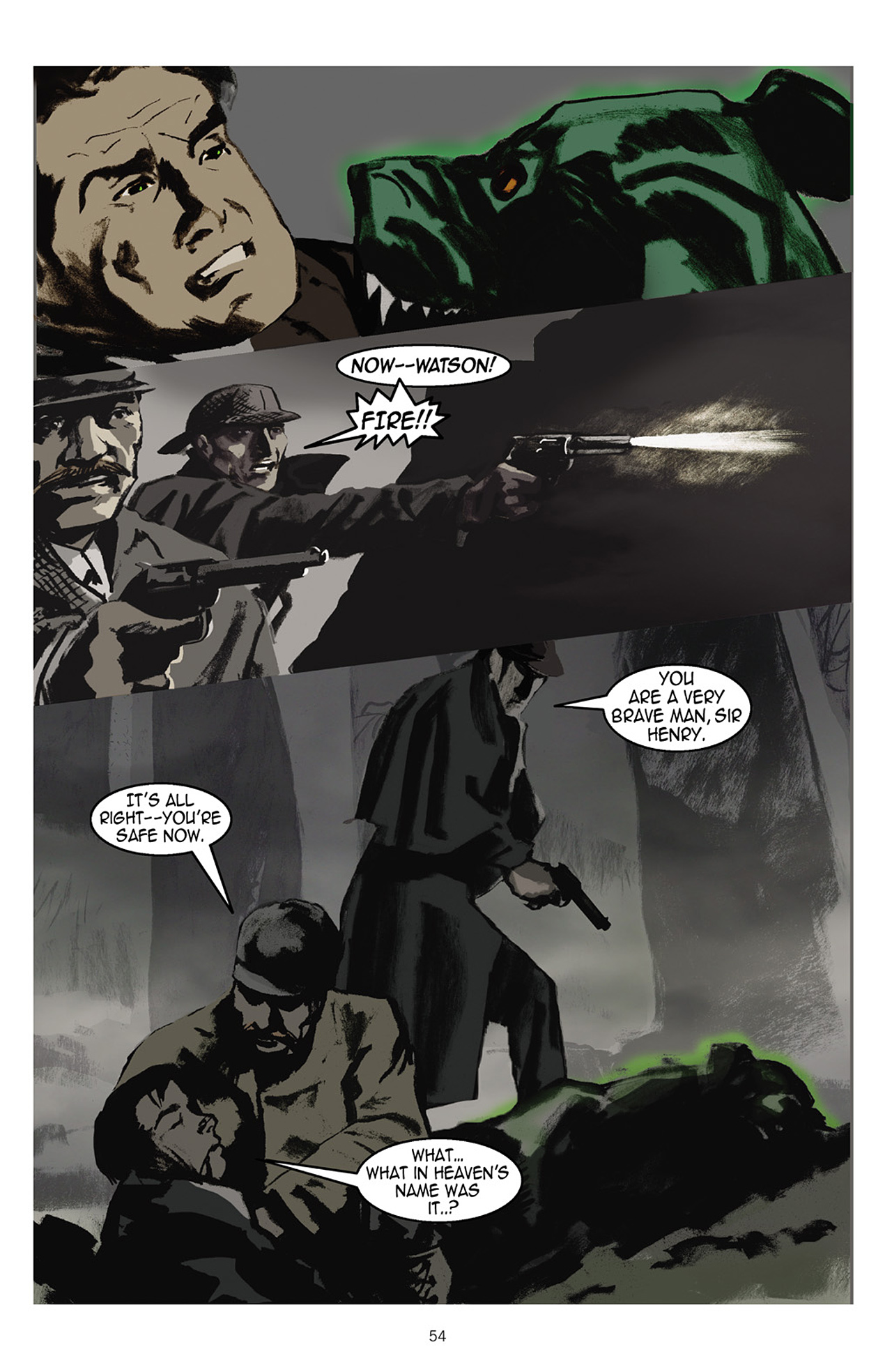 Read online The Hound of the Baskervilles comic -  Issue # TPB - 55
