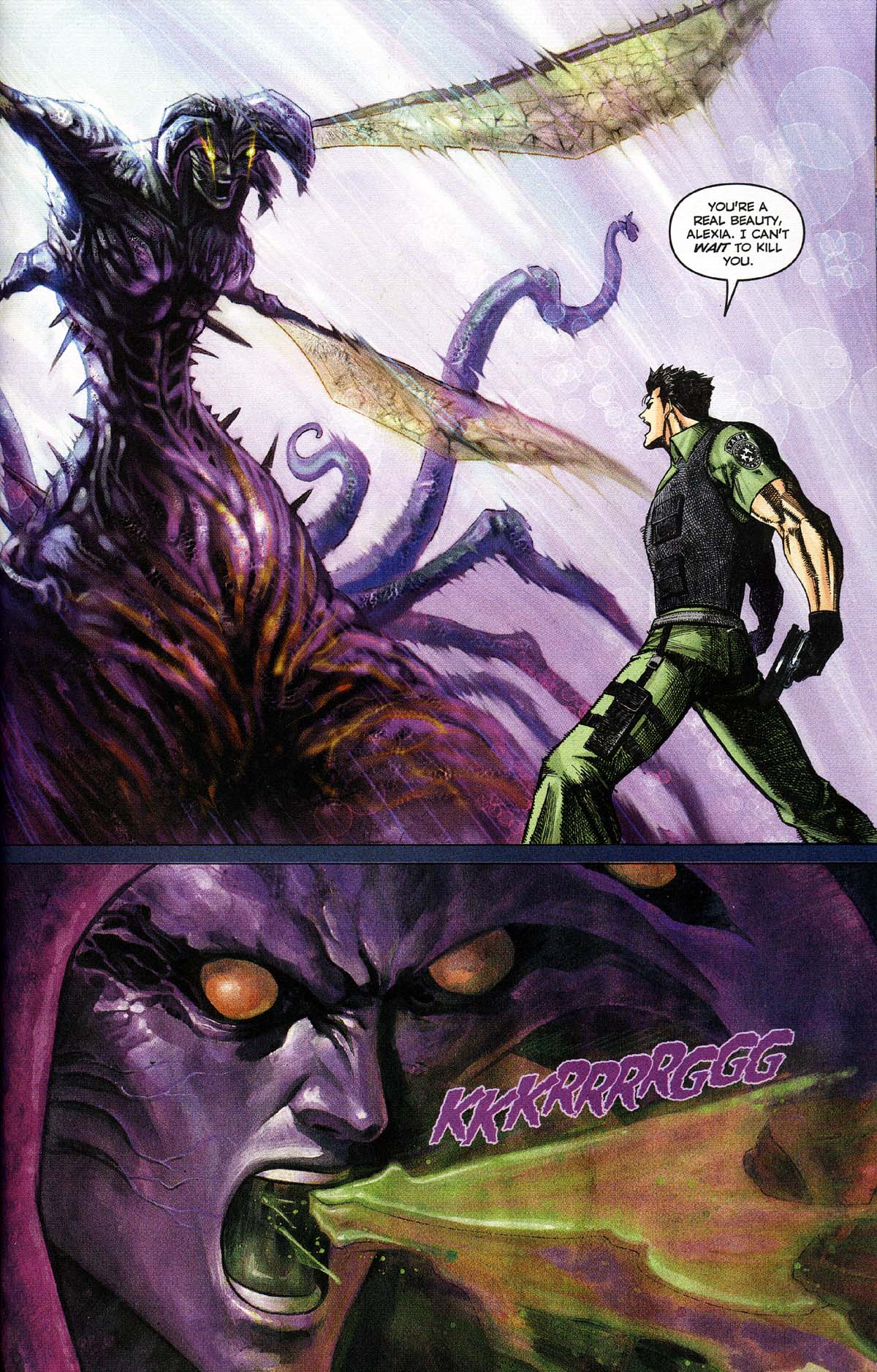 Read online Resident Evil Code: Veronica comic -  Issue #4 - 125