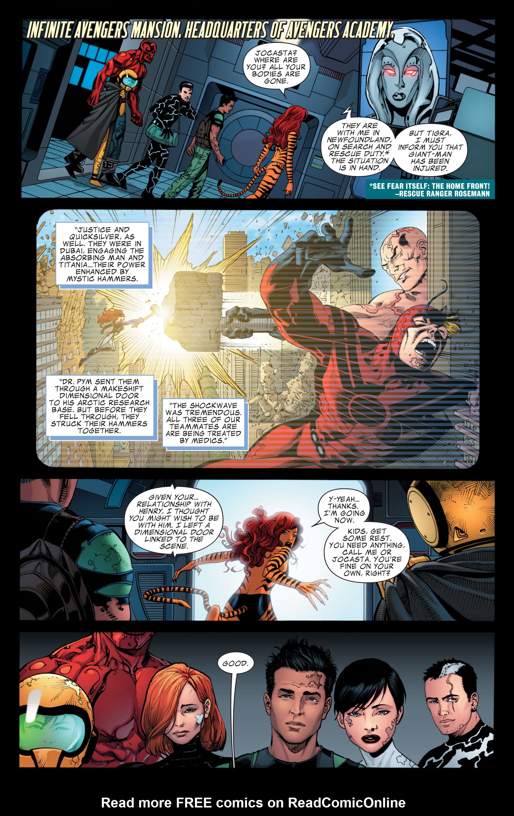 Read online Avengers Academy comic -  Issue # _TPB Fear Itself (Part 1) - 99