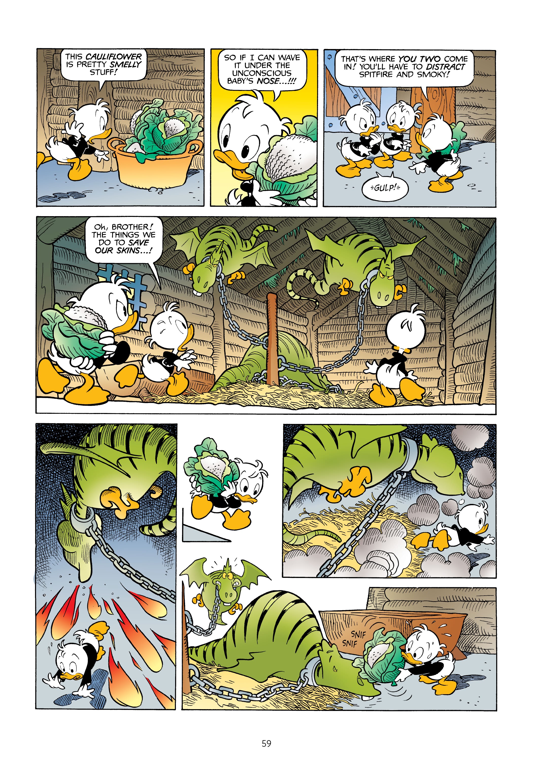Read online Donald Duck and Uncle Scrooge: World of the Dragonlords comic -  Issue # TPB (Part 1) - 60
