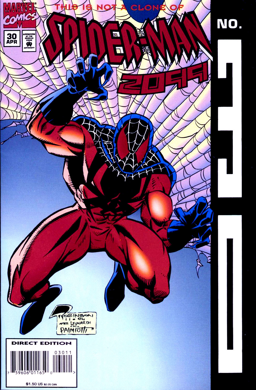 Read online Spider-Man 2099 (1992) comic -  Issue #30 - 1