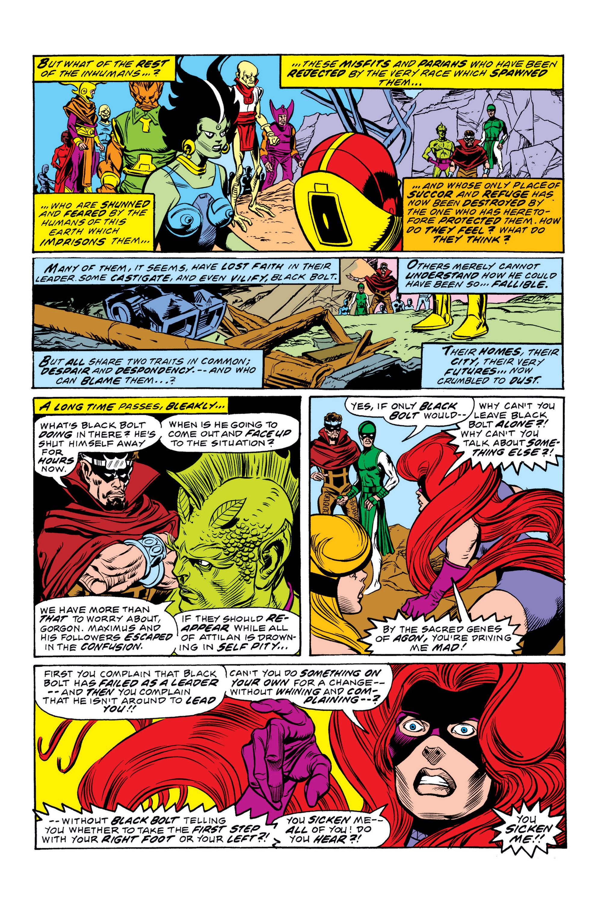 Read online Inhumans (1975) comic -  Issue #6 - 8