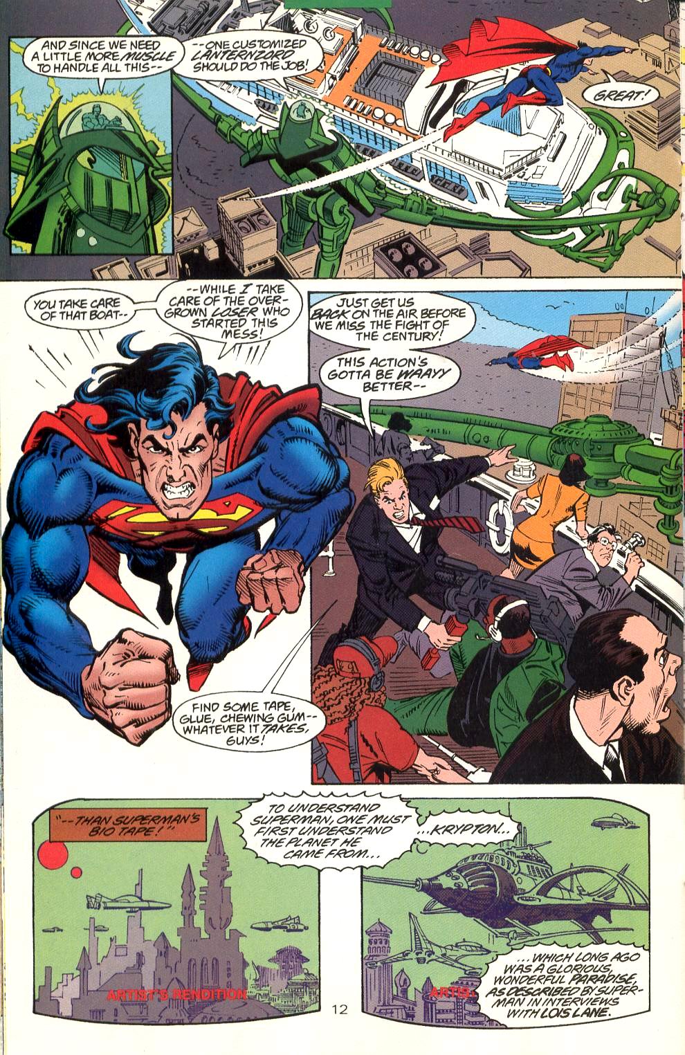 Read online Superman (1987) comic -  Issue #105 - 13