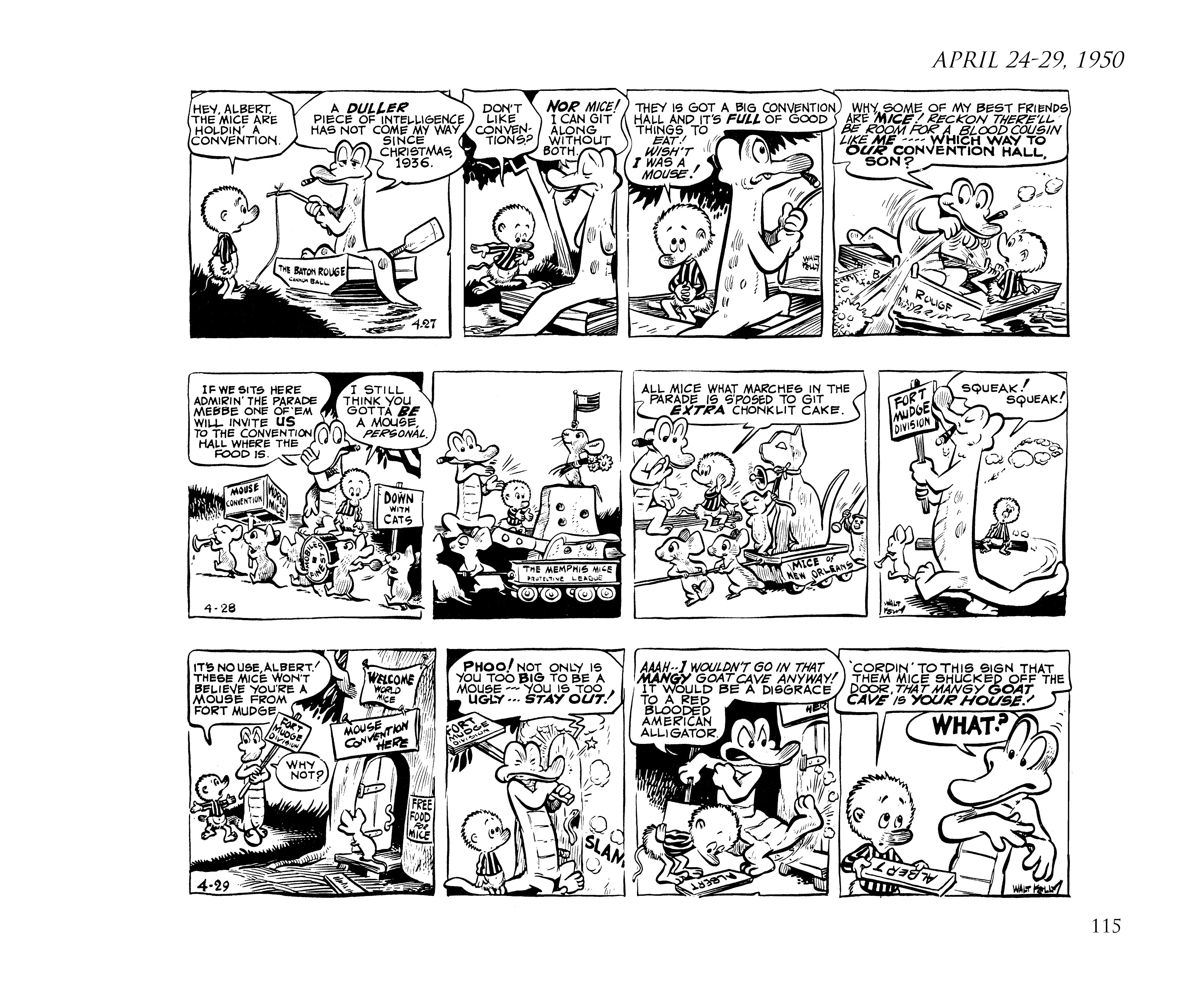 Read online Pogo by Walt Kelly: The Complete Syndicated Comic Strips comic -  Issue # TPB 1 (Part 2) - 33