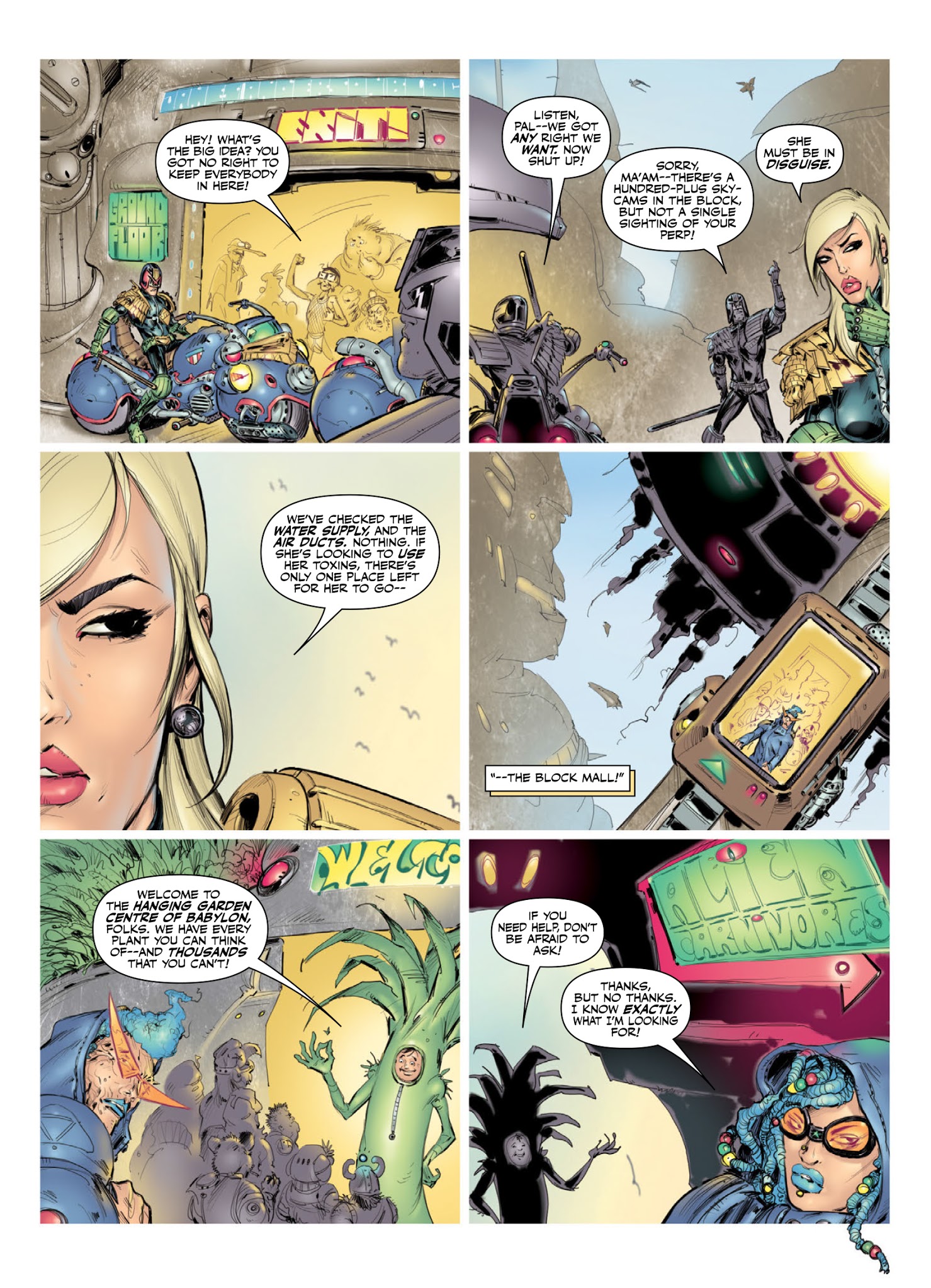 Read online Judge Anderson: The Psi Files comic -  Issue # TPB 5 - 133