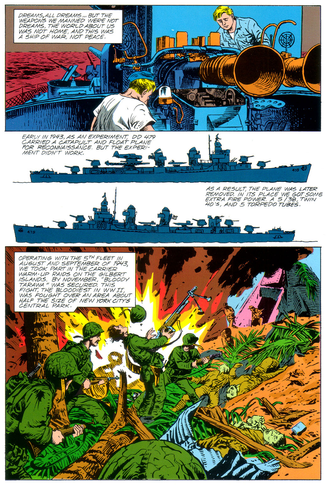 Read online Marvel Graphic Novel comic -  Issue #48 - A Sailors Story - Book 2 - 13