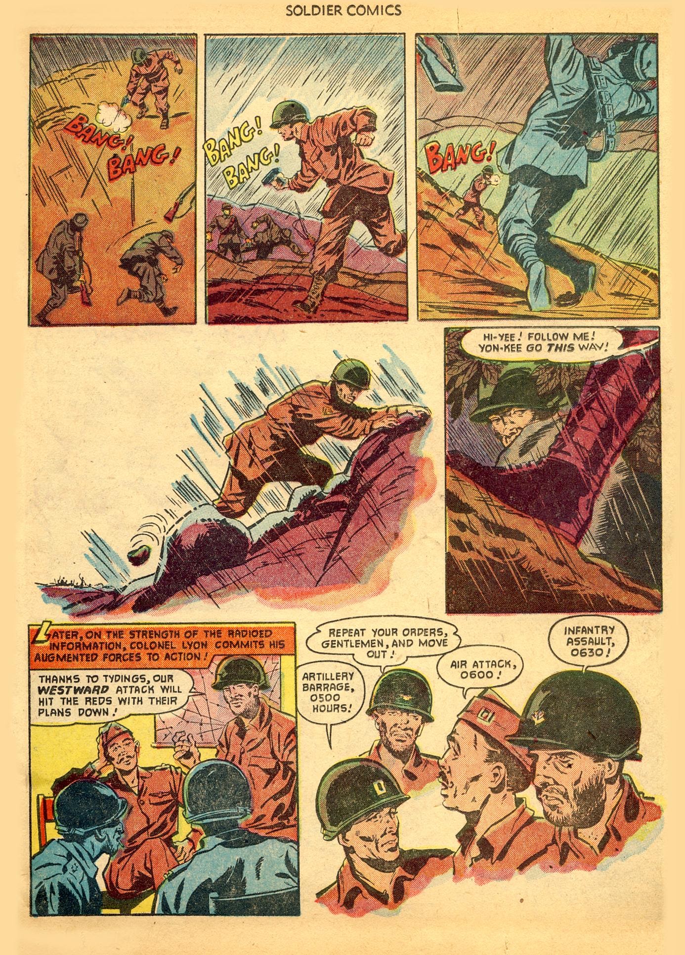 Read online Soldier Comics comic -  Issue #1 - 11