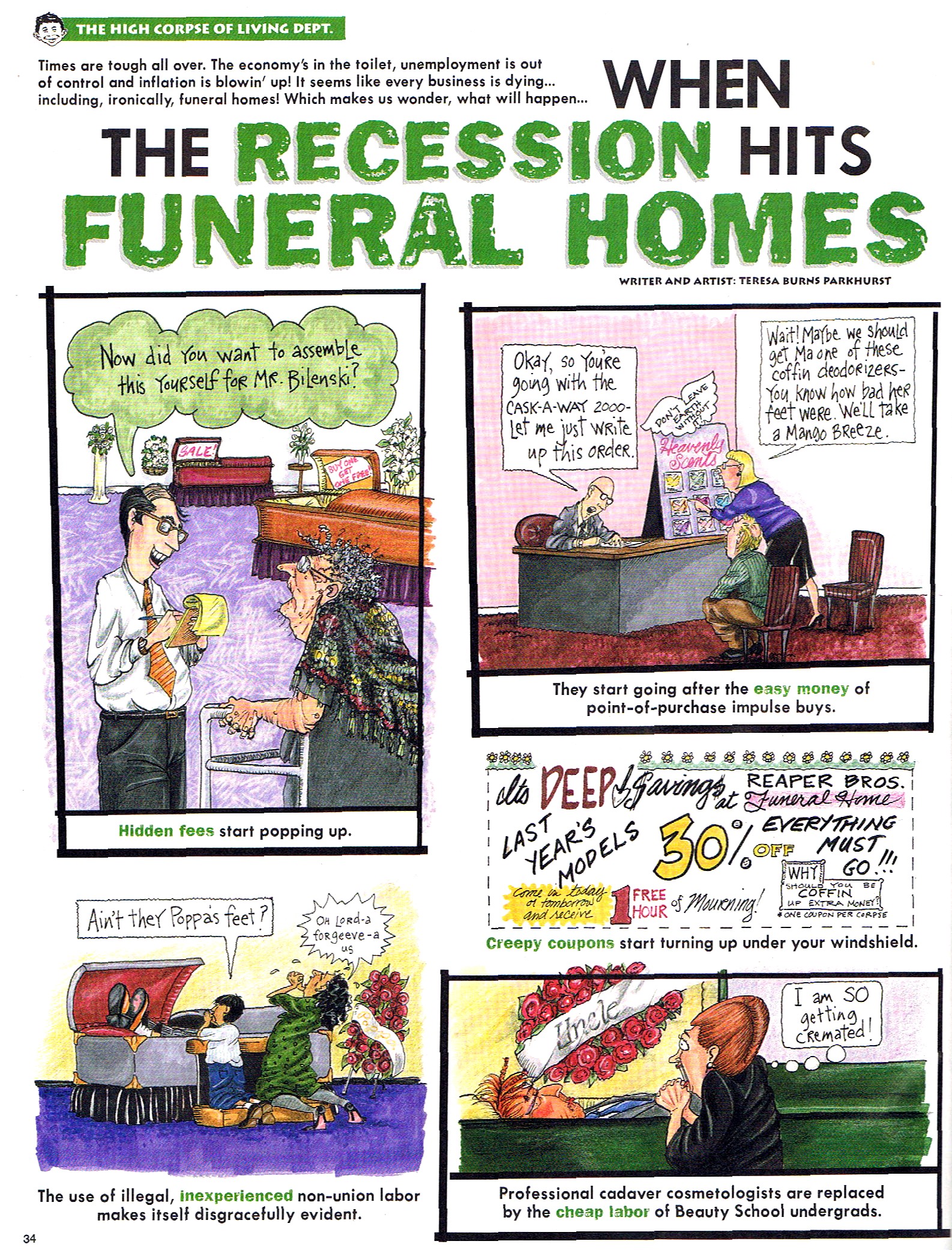 Read online MAD comic -  Issue #493 - 30