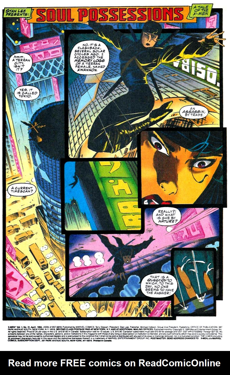 Read online X-Men (1991) comic -  Issue #31 - 2