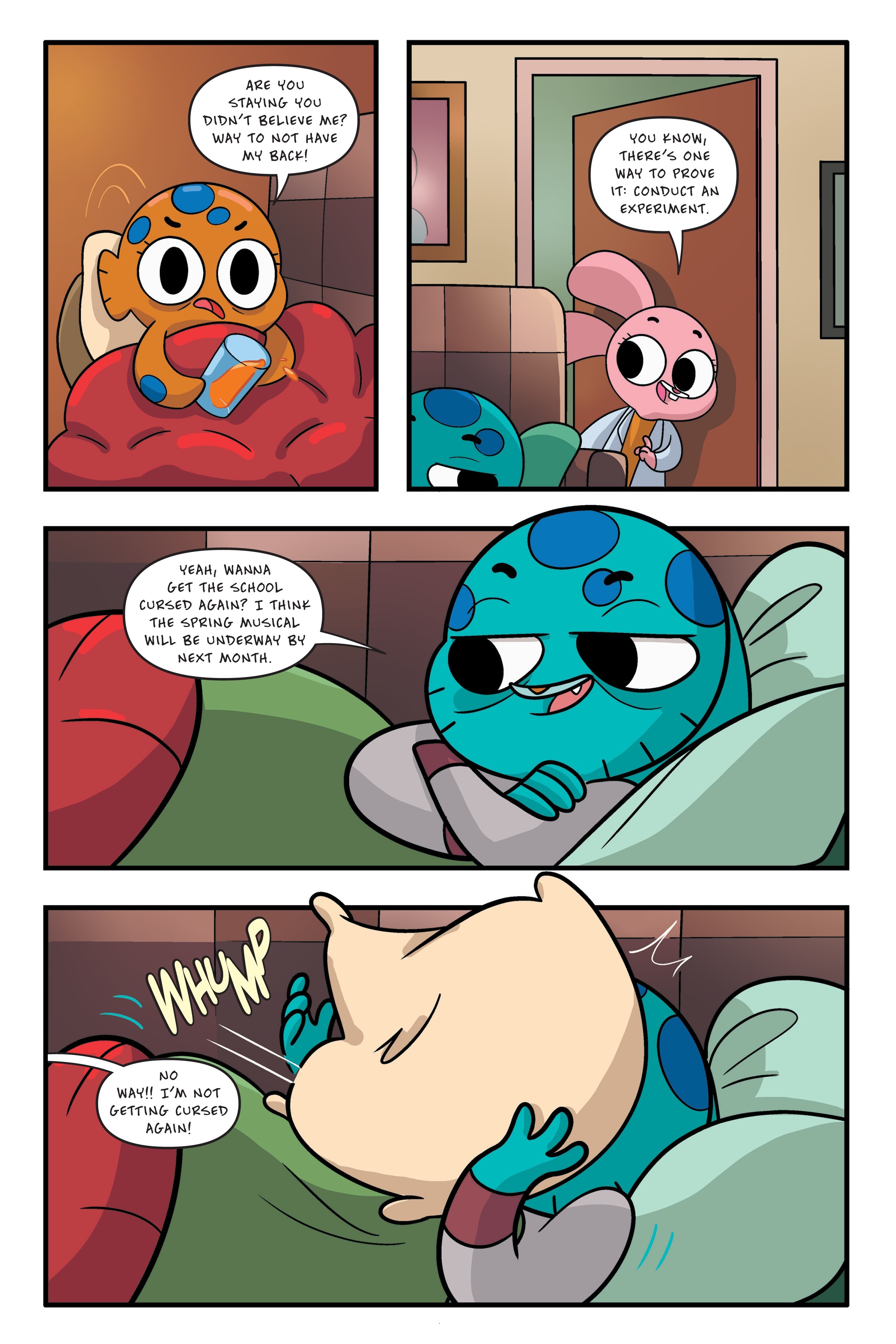 Read online The Amazing World of Gumball: Midsummer Nightmare comic -  Issue # TPB - 143