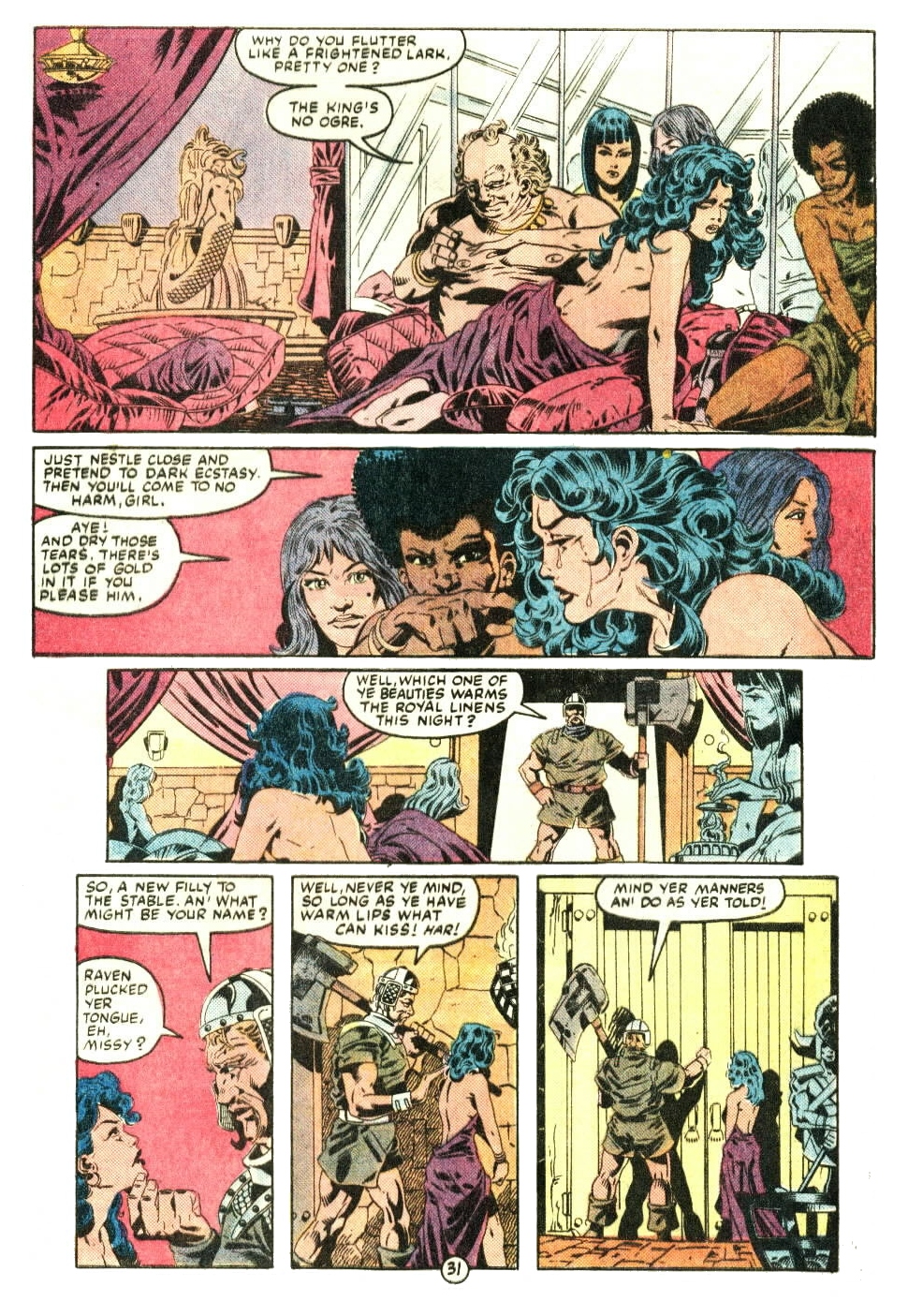 Read online Kull The Conqueror (1983) comic -  Issue #4 - 33