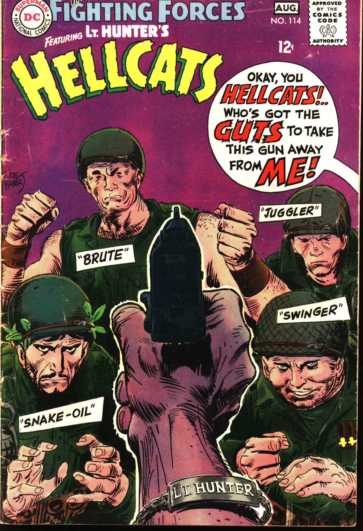 Read online Our Fighting Forces comic -  Issue #114 - 1