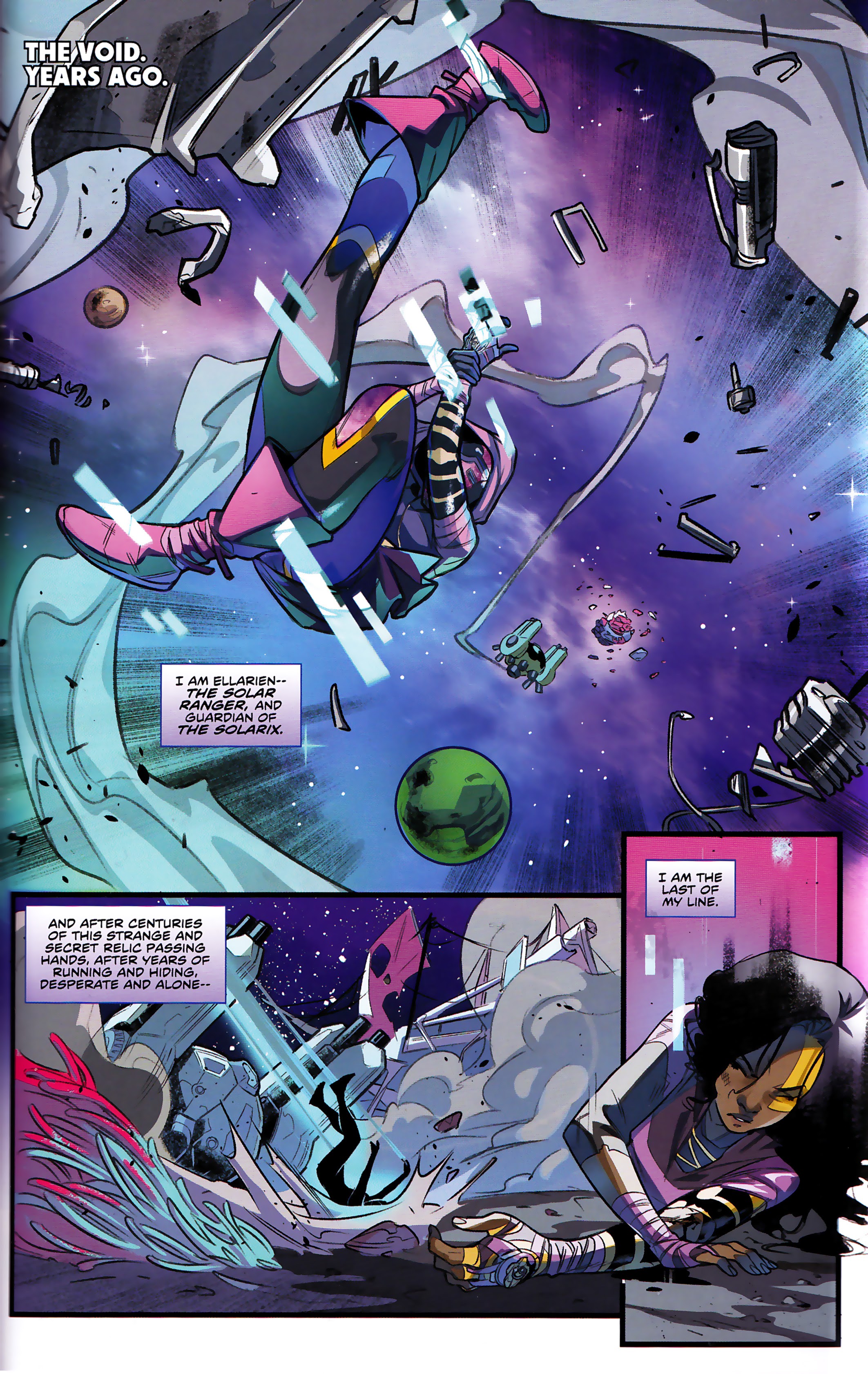 Read online Mighty Morphin Power Rangers: Beyond the Grid Deluxe Edition comic -  Issue # Full - 3