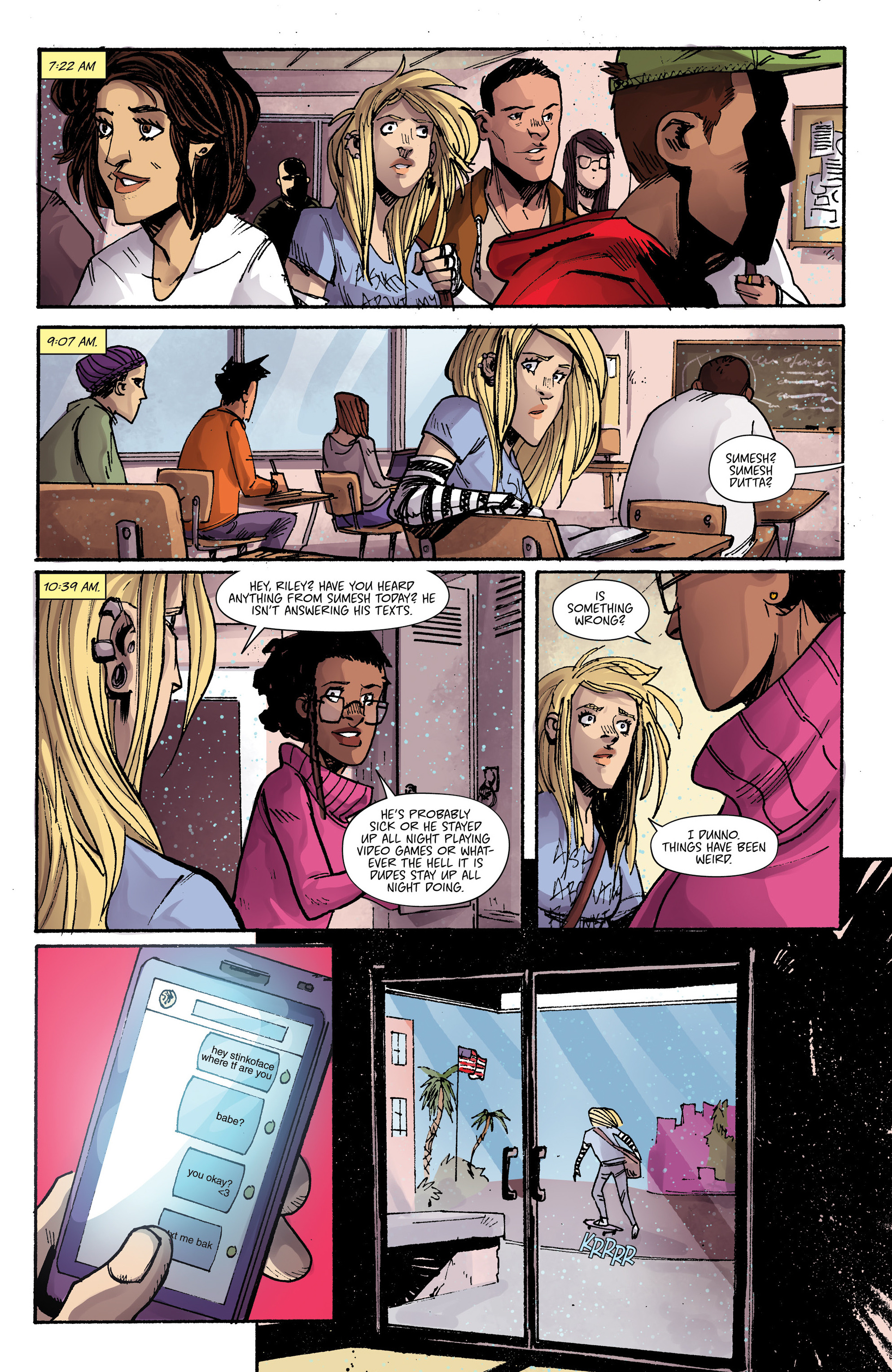 Read online Quantum Teens Are Go comic -  Issue #3 - 6